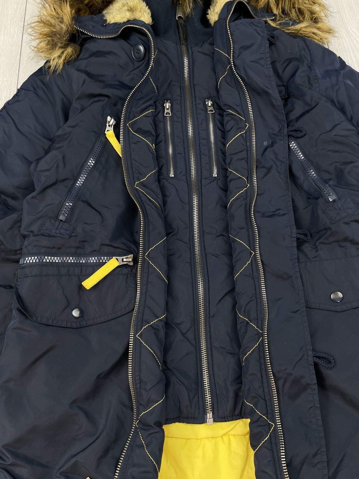 Alpha Industries Alpha Industrial Men’s N 2B Parka Jacket Navy Size M Size US M / EU 48-50 / 2 - 4 Thumbnail