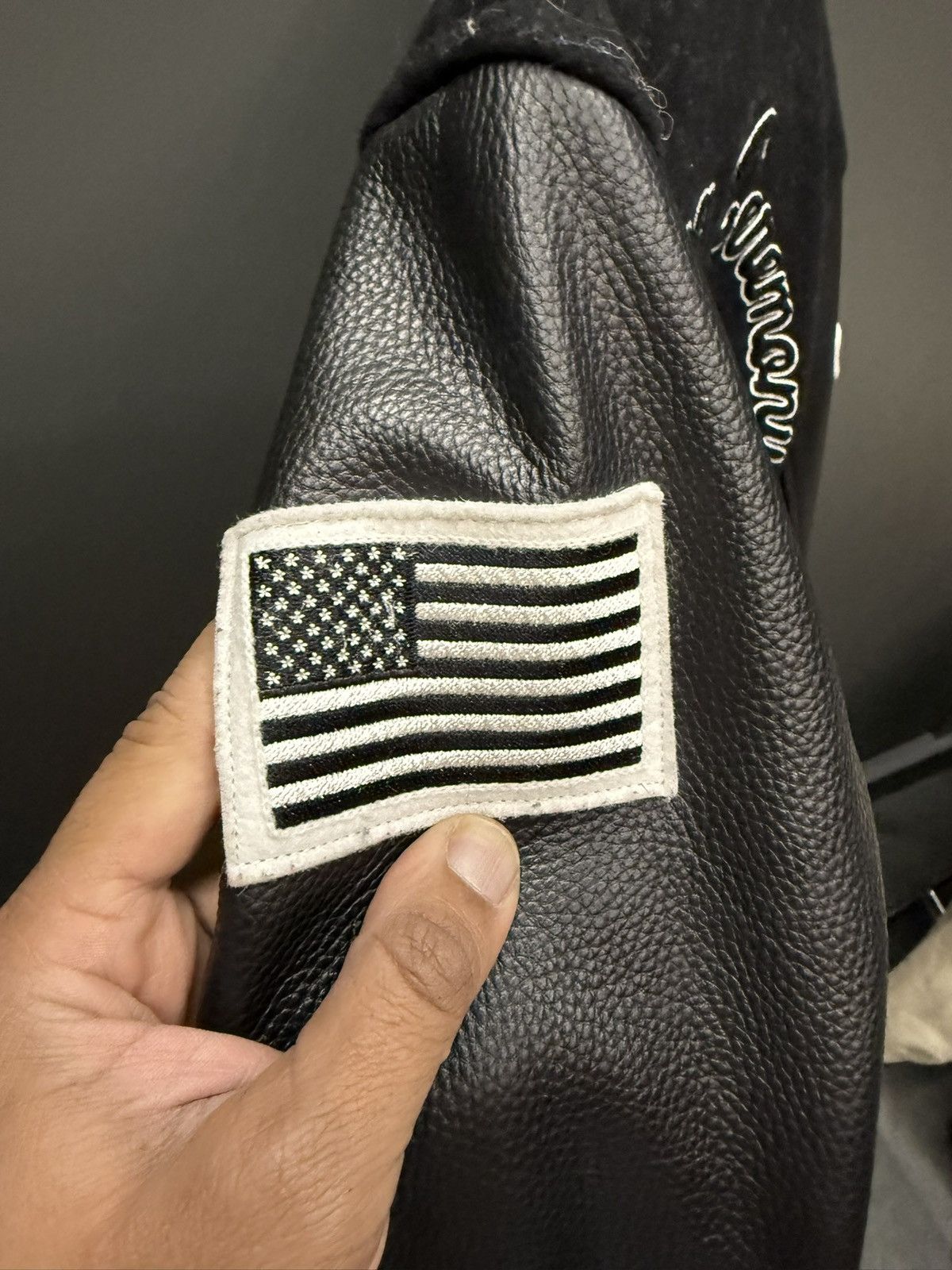 Opening Ceremony Opening Ceremony Leather Wool Varsity Jacket Black Size US S / EU 44-46 / 1 - 4 Thumbnail