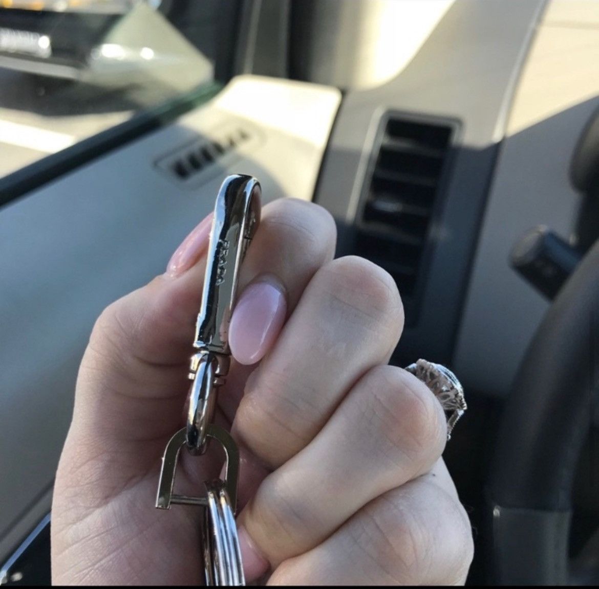 Prada Authentic Prada Brown Bear Saffiano Trick Bag Charm Size ONE SIZE - 10 Thumbnail