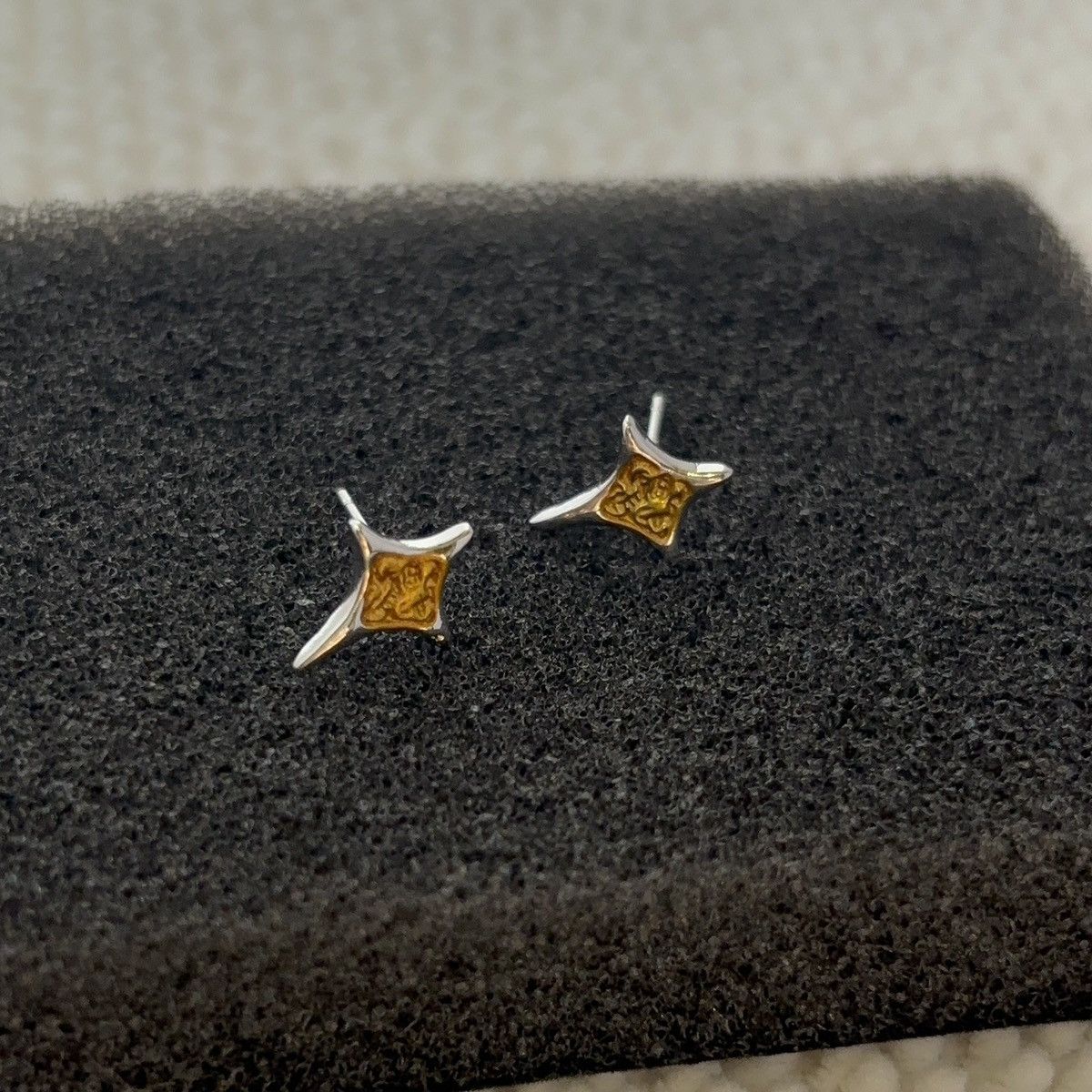 Other Star Stud Earrings for Men Women Hip Hop Unisex Earrings Size ONE SIZE - 3 Thumbnail