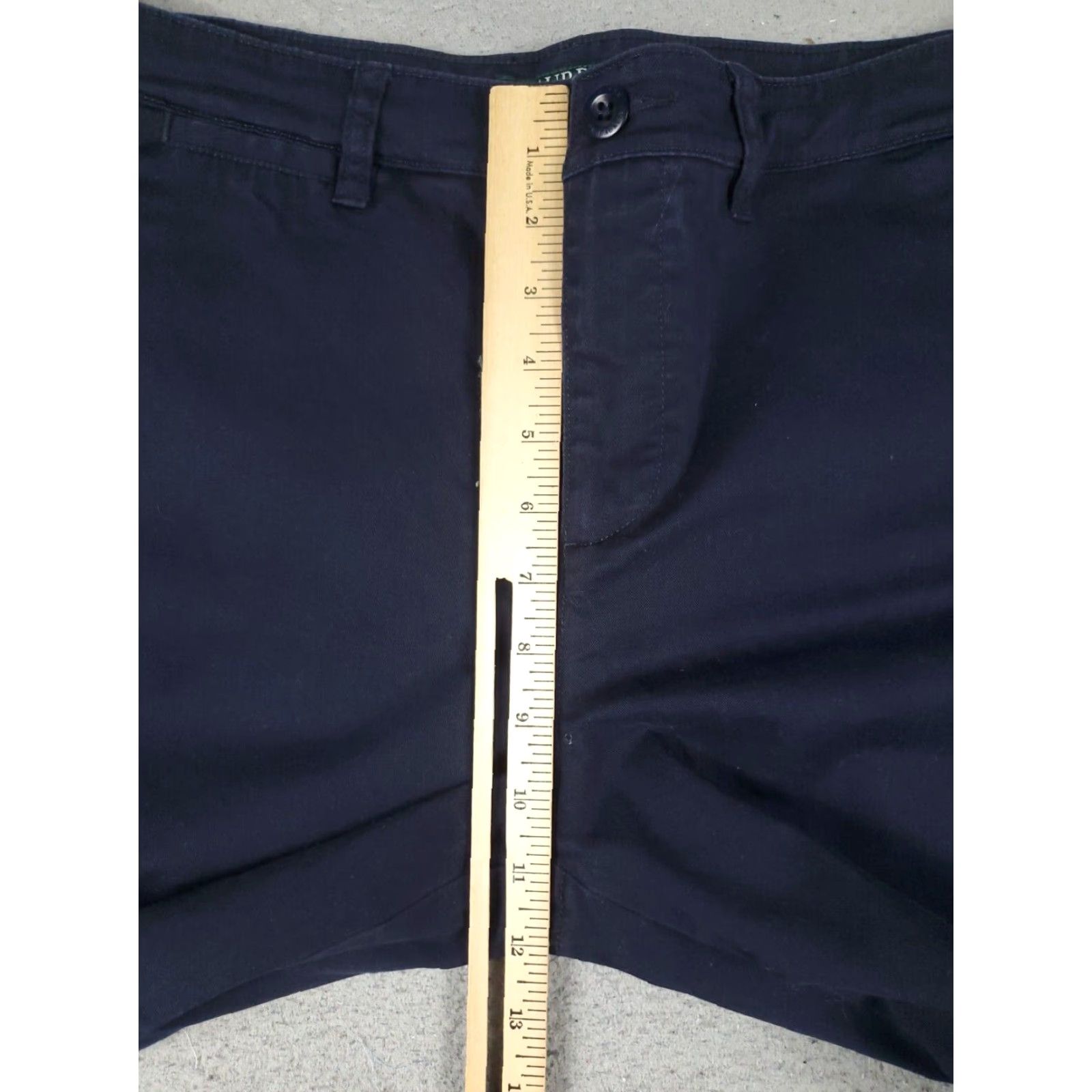 Ralph Lauren Ralph Lauren Jeans Womens Size 12P 33x26 Blue Straight Leg Cotton Blend Pants Womens Size 34" / US 12 / IT 48 - 3 Thumbnail