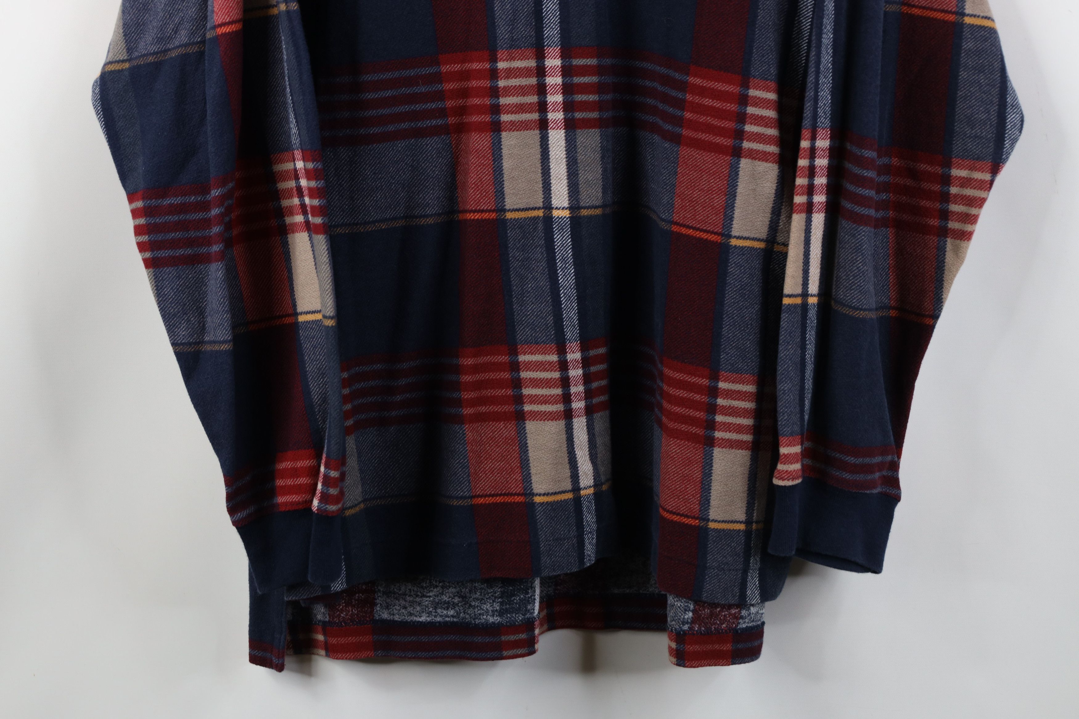 Polo Ralph Lauren Vintage 90s Chaps Ralph Lauren long Sleeve Rugby Polo Plaid Size US L / EU 52-54 / 3 - 3 Thumbnail