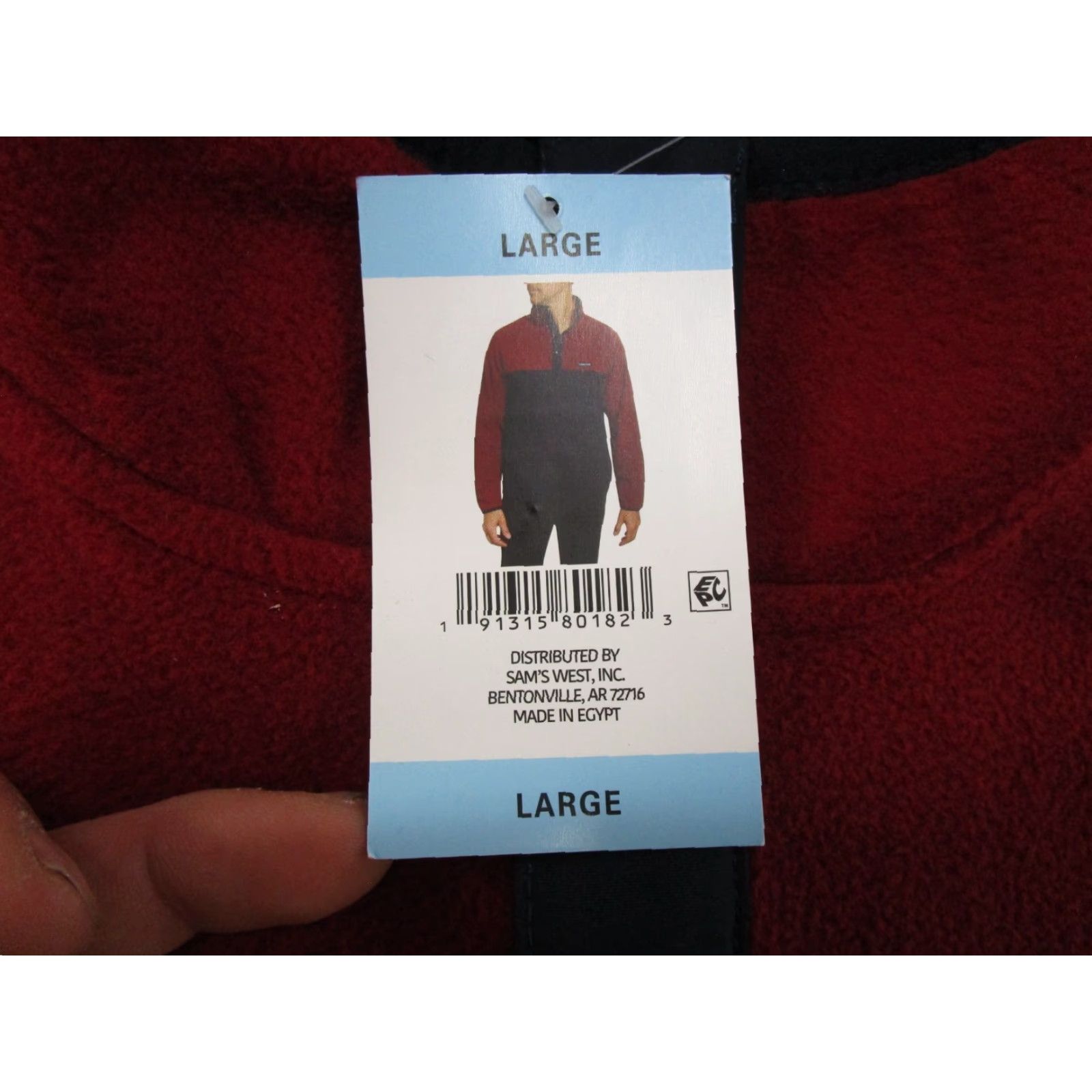 Lands' End Lands' End Fleece Pullover Jacket Men’s Size L Colorblock 1/4 Snap New Size US L / EU 52-54 / 3 - 3 Thumbnail