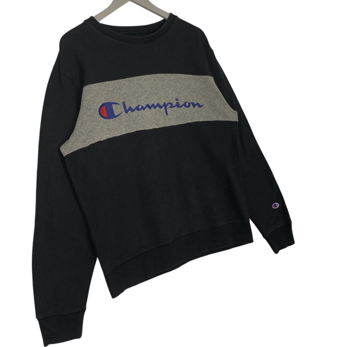 Other Vintage Champion Crewneck Sweatshirt Black Size L Size US L / EU 52-54 / 3 - 3 Thumbnail