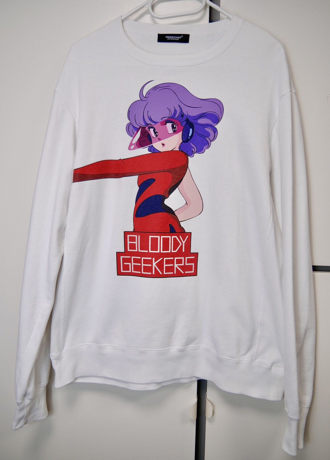 Undercover Bloody Geekers Creamy Mami Anime Girl Sweatshirt