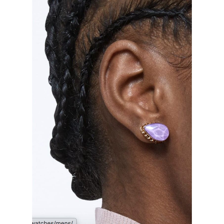 Swarovski Swarovski Orbita Stud Earring, Single, Drop Cut Crystal Size ONE SIZE - 8 Thumbnail