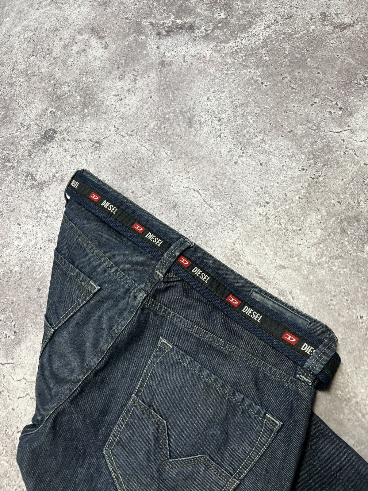Diesel Vintage Diesel Y2k Belt Monogram Big Logo Japanesse Size ONE SIZE - 2 Thumbnail