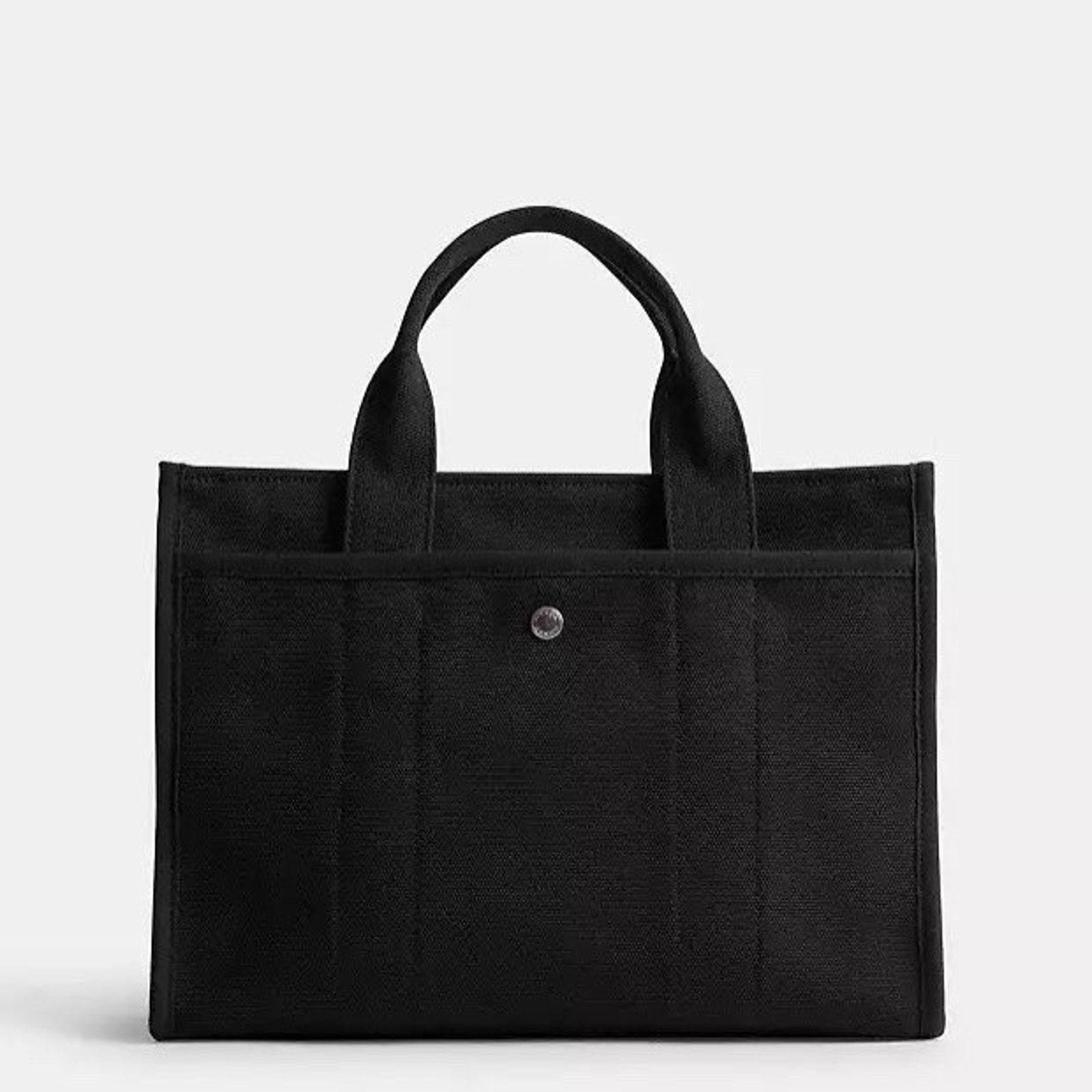 Coach NWT Coach CP158 Tote Bag Cargo Canvas Leather Black Zipper Size ONE SIZE - 9 Thumbnail