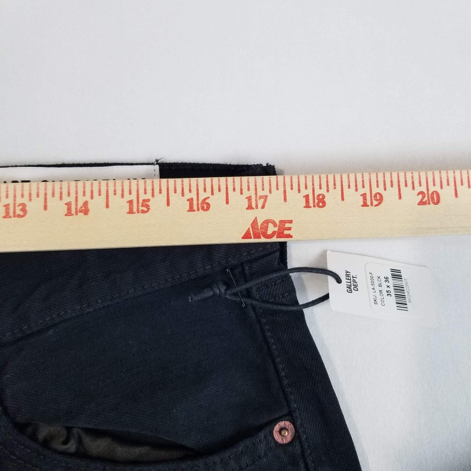 Gallery Dept. Gallery Dept LA Flare Jeans Mens 35x36 Black NWT Made in USA Size US 35 - 15 Thumbnail