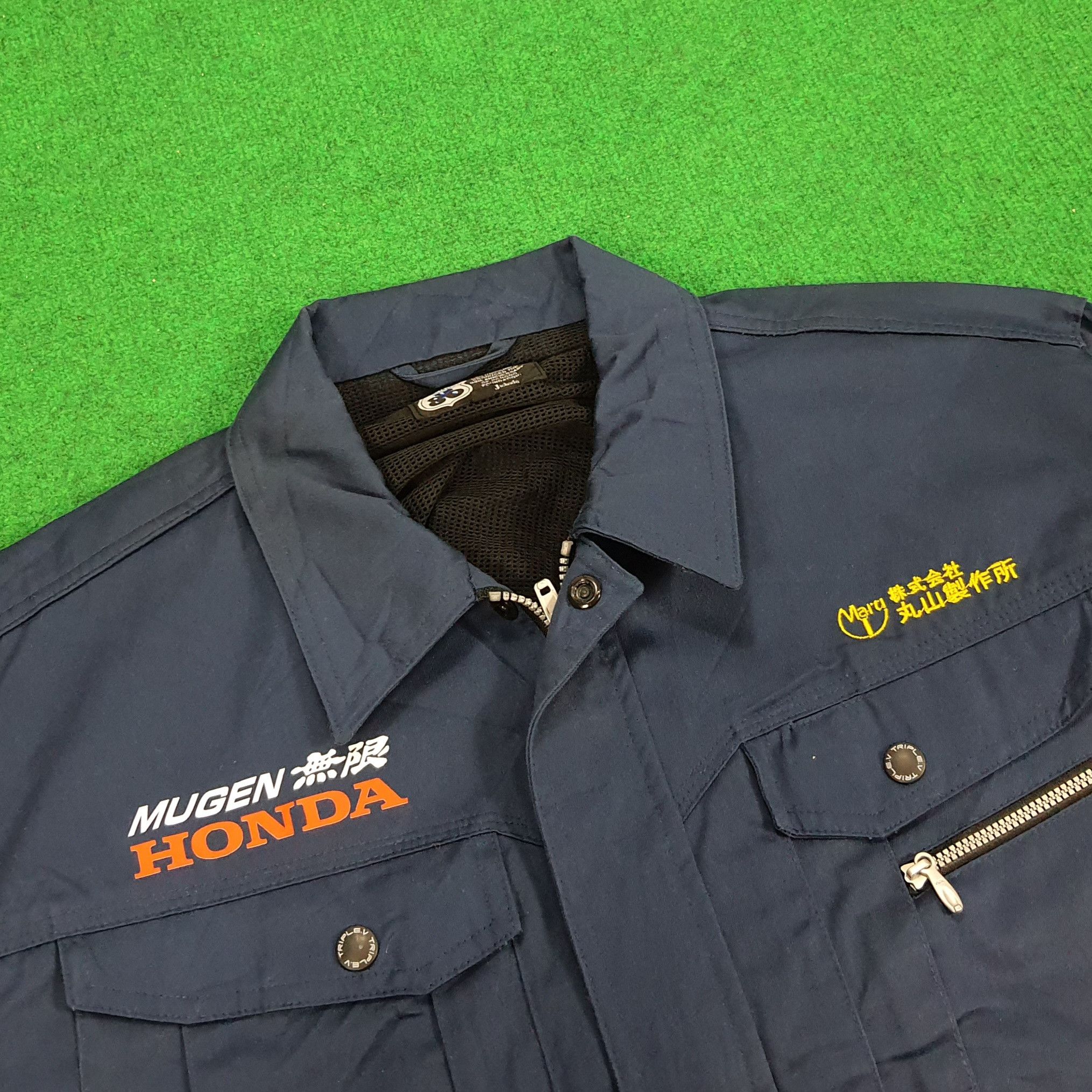 Japanese Brand × Vintage Vintage Honda Mugen Japan Racing Motorsports Coverall Size US L / EU 52-54 / 3 - 3 Thumbnail