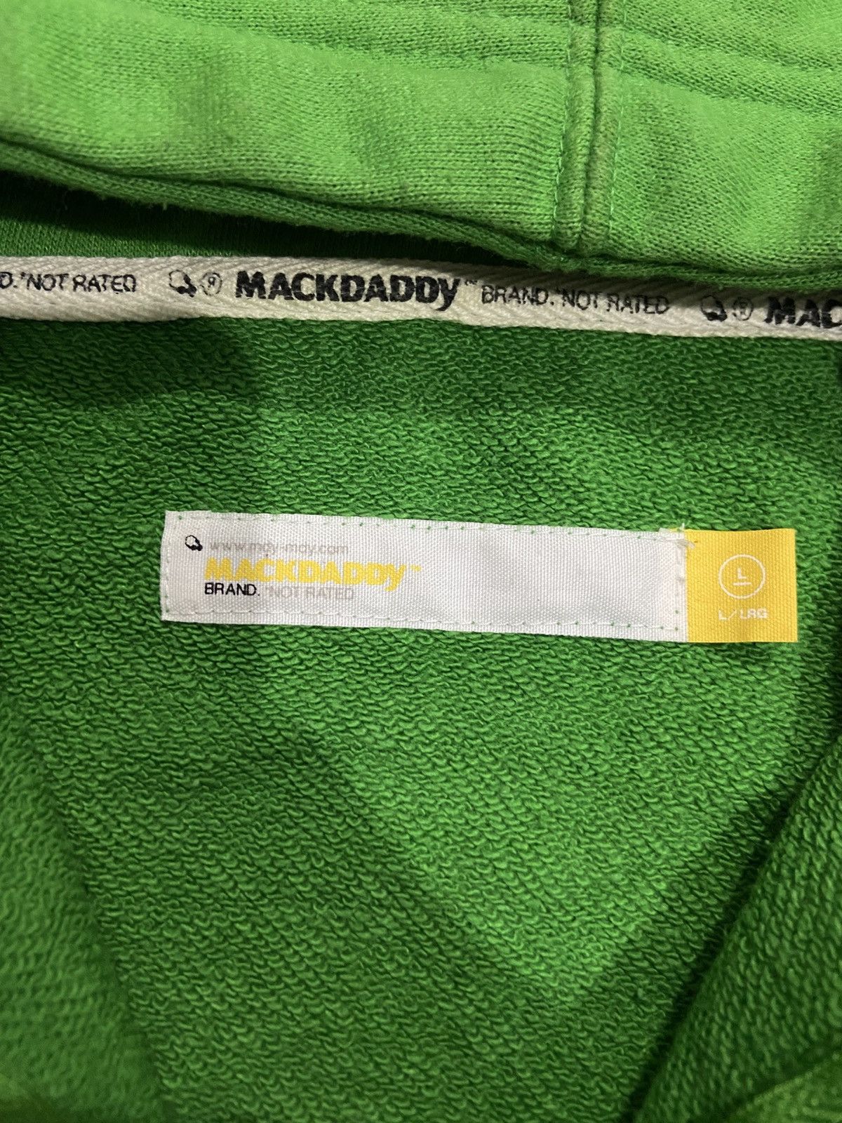 Japanese Brand Mackdaddy funny face hooded zipper jacket Size US L / EU 52-54 / 3 - 3 Thumbnail