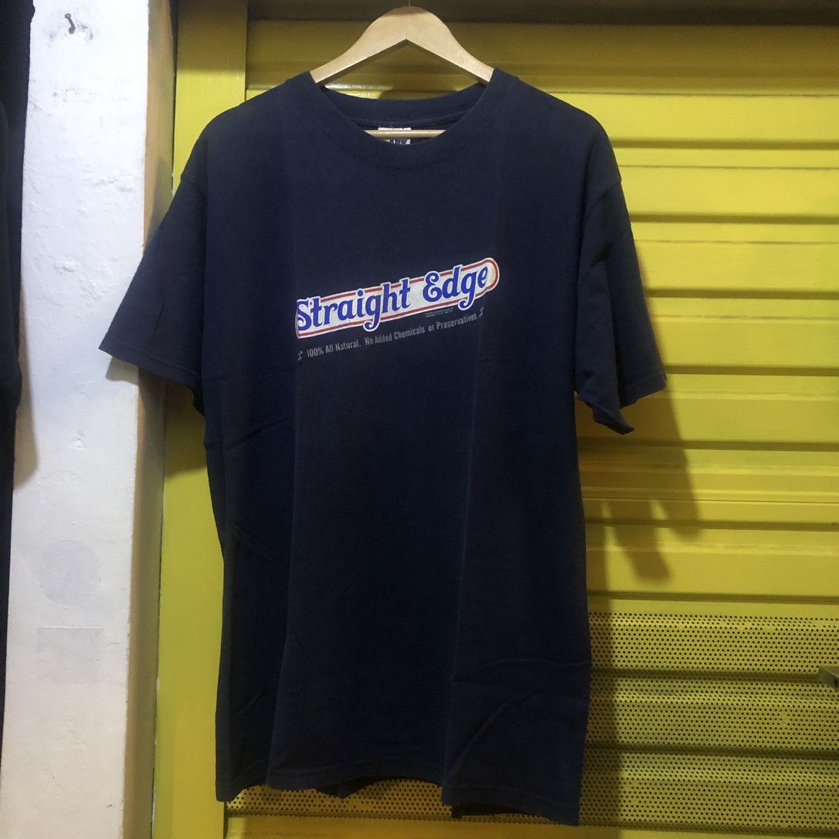 Band Tees × Vintage Vintage Straight Edge Tshirt Size US L / EU 52-54 / 3 - 1 Thumbnail