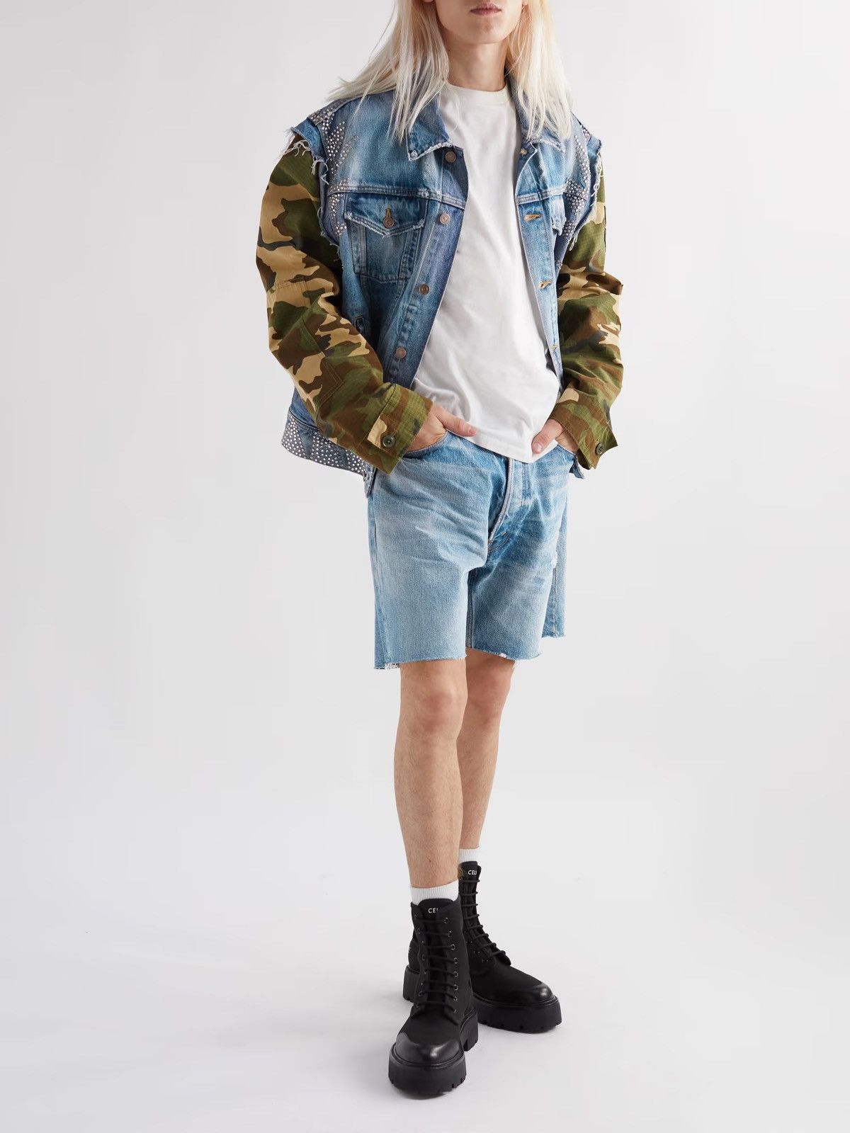 Celine RARE - SS23 Zuma Wash Wesley Shorts 31 Size US 31 - 17 Thumbnail