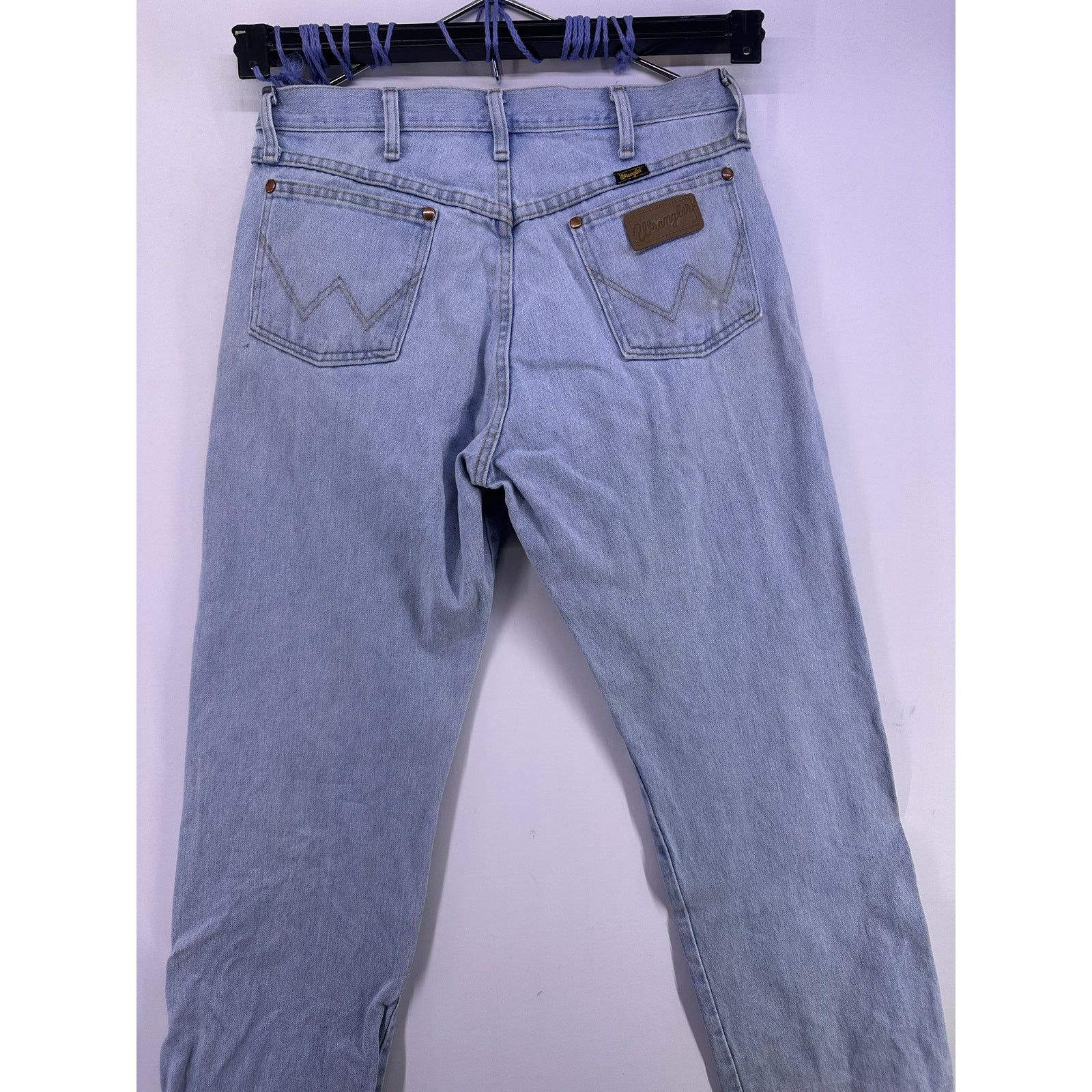 Wrangler Vintage Wrangler Demin Jeans Copper Pockets Size 32W30L Size US 32 / EU 48 - 9 Thumbnail