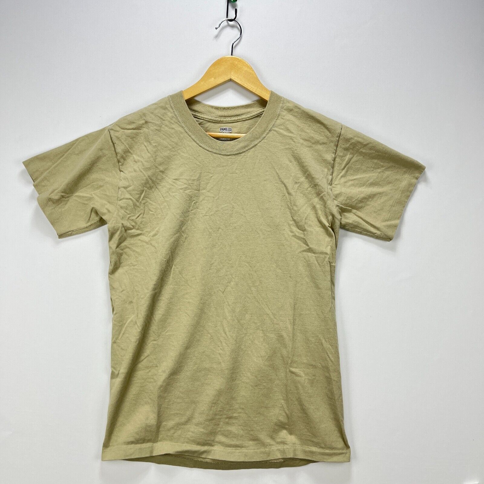 Vintage Vintage 90s Faded Beige Blank Single Stitch Medium Size US M / EU 48-50 / 2 - 1 Thumbnail