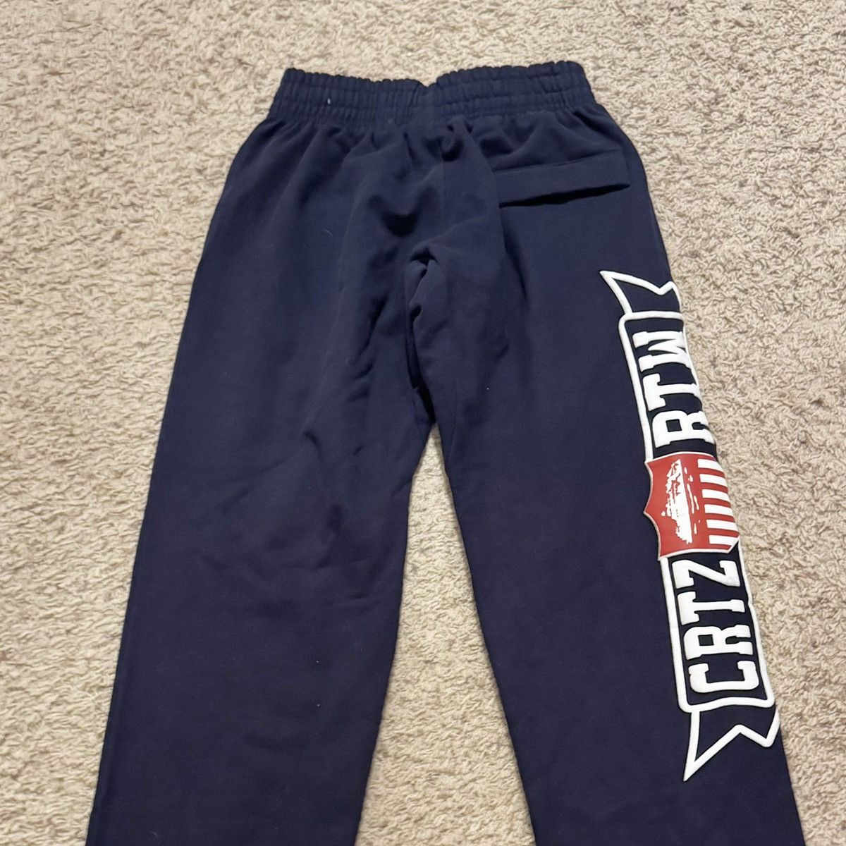 Corteiz NWT Corteiz Dead Stock Navy Sweatpants Small Size US 32 / EU 48 - 7 Thumbnail