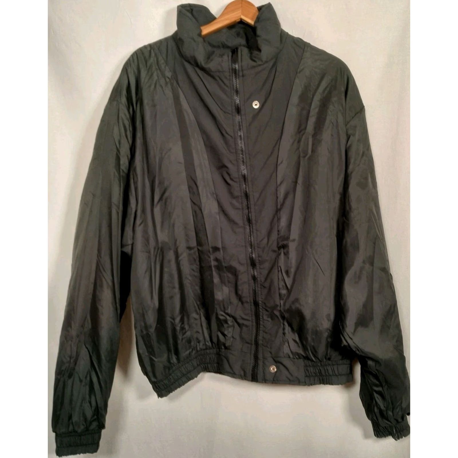 NASCAR VINTAGE Motorsport Traditions NASCAR Jacket XL Men Black Short Zip Joe Gibbs Racing Interstate Batteries 1/4 Zip Logo Embroidered Size US XL / EU 56 / 4 - 4 Thumbnail