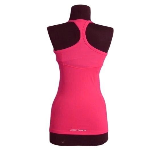 Under Armour Under Armour Size S Tank Top HeatGear Racerback Pink Shelf B Size S / US 4 / IT 40 - 3 Thumbnail