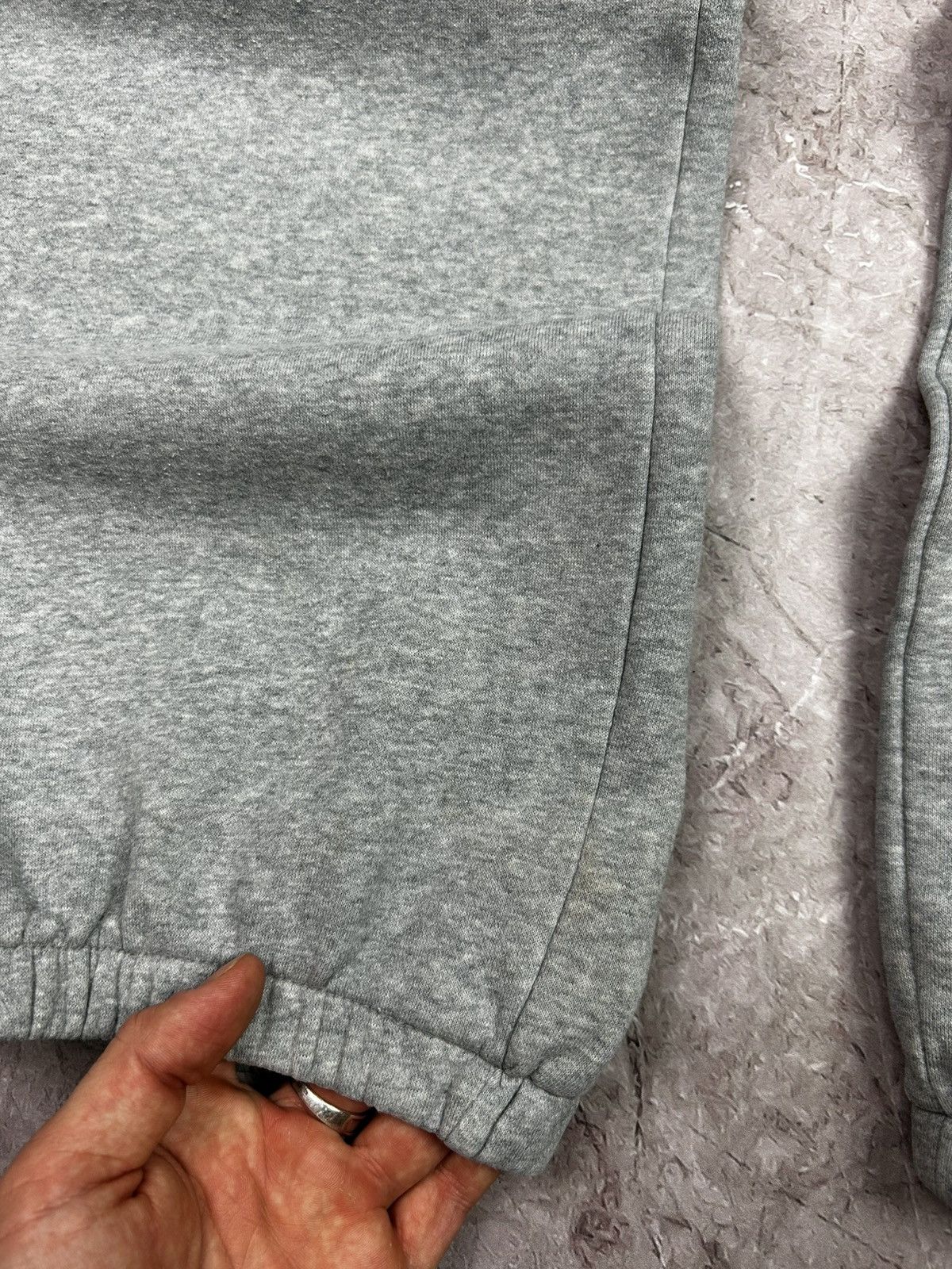 Nike × Vintage Vintage Y2K gray Nike baggy cotton sweatpants size XL Size US 34 / EU 50 - 4 Thumbnail