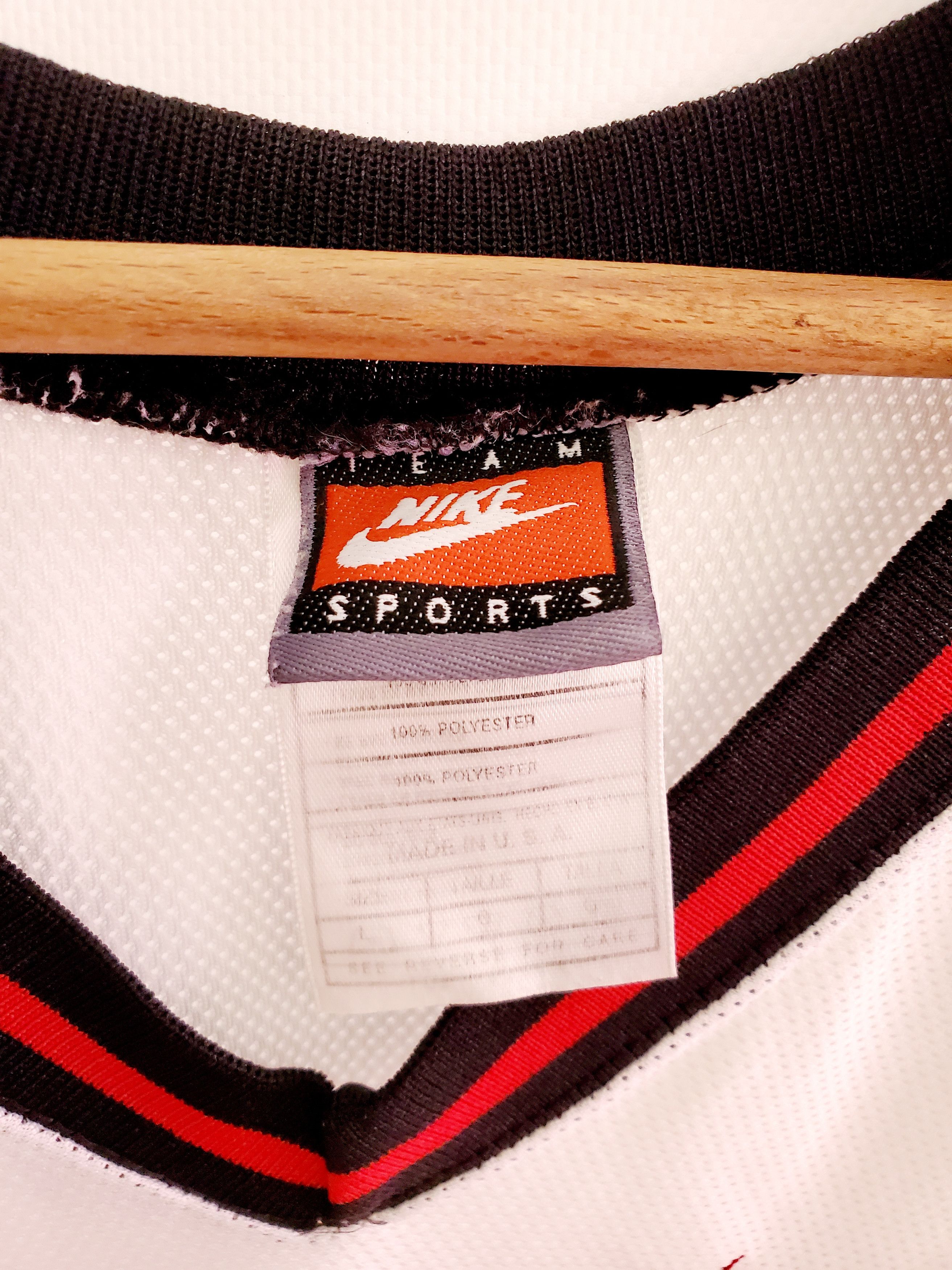 NBA × Nike × Vintage NBA #44 UNLV 1993-95 HOME SHIRT NIKE JERSEY SIZE L Size US L / EU 52-54 / 3 - 2 Thumbnail