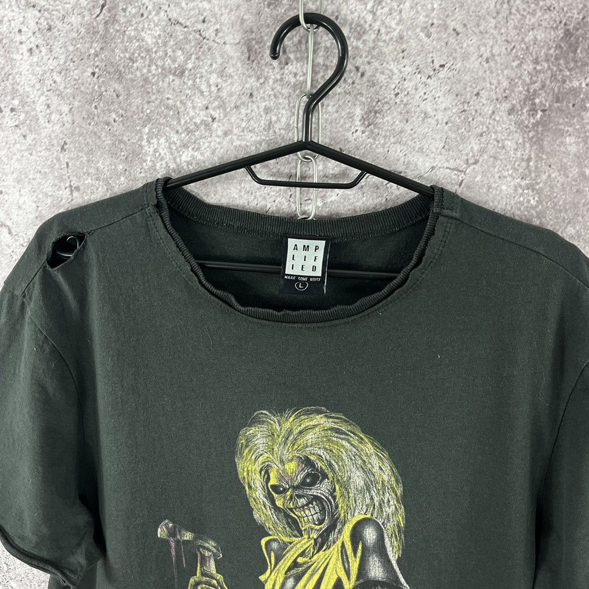 Band Tees × Iron Maiden Iron Maiden 2017 T-Shirt Distressed Big Logo Black Size L Size US L / EU 52-54 / 3 - 2 Thumbnail
