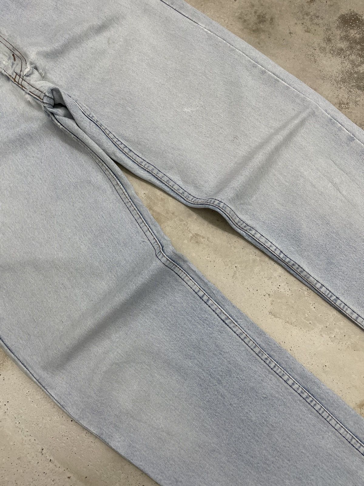 Levi's Vintage Levis Light Wash Distressed Denim Pants (AE5) Size US 28 / EU 44 - 4 Thumbnail