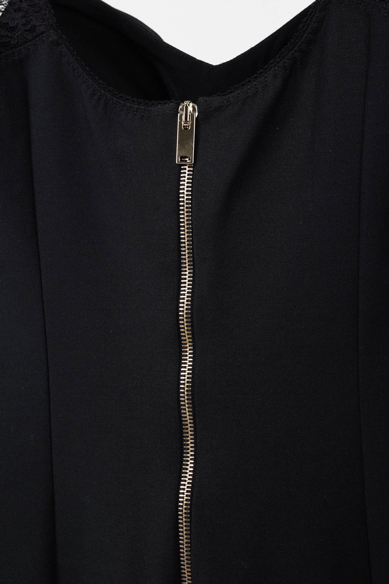 Stella McCartney Stella McCartney Black Lace-Trim Long-Sleeve Bodycon Dress Size M / US 6-8 / IT 42-44 - 9 Thumbnail