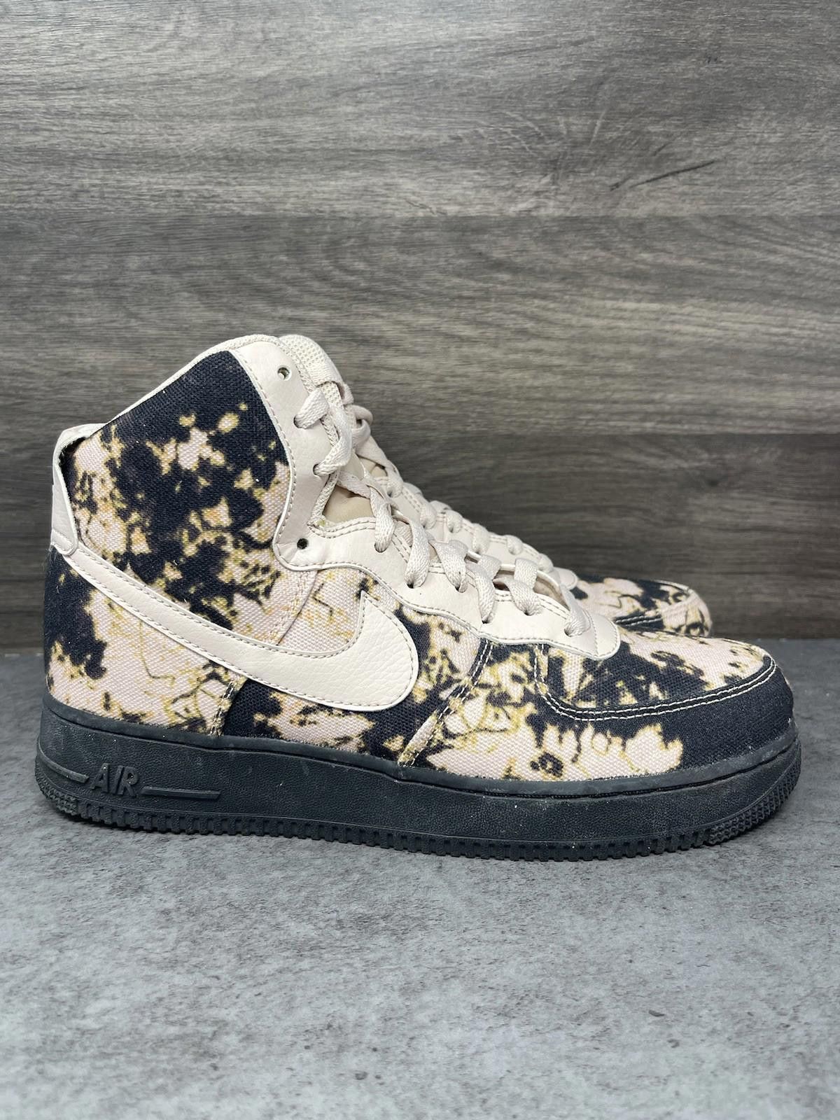Nike Nike Air Force 1 High Acid Wash Sneakers Mens Size 9 Black Size US 9 / EU 42 - 5 Thumbnail