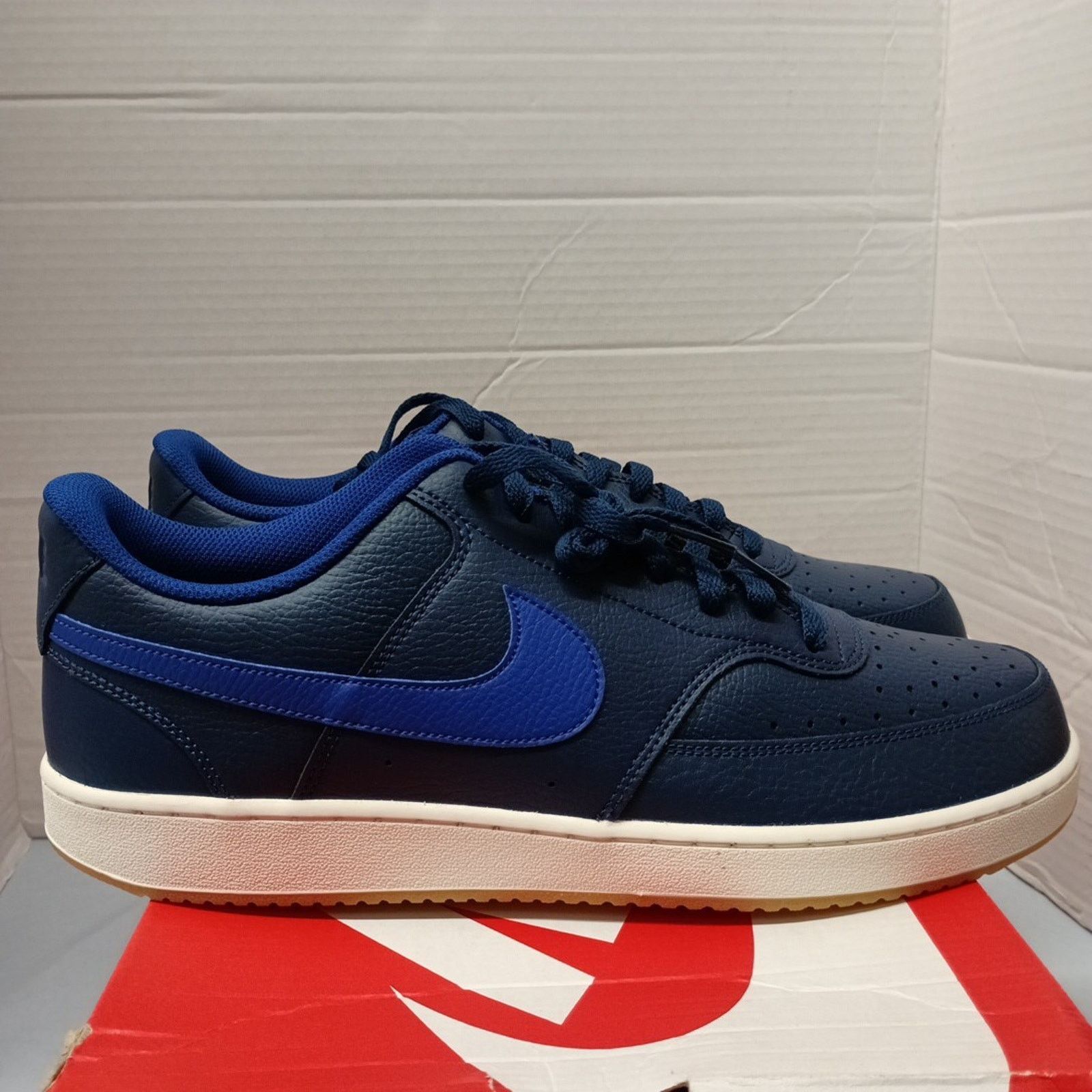 Nike Nike Court Vision Low Shoes Navy Men's Size 13 Royal Blue Size US 13 / EU 46 - 1 Thumbnail