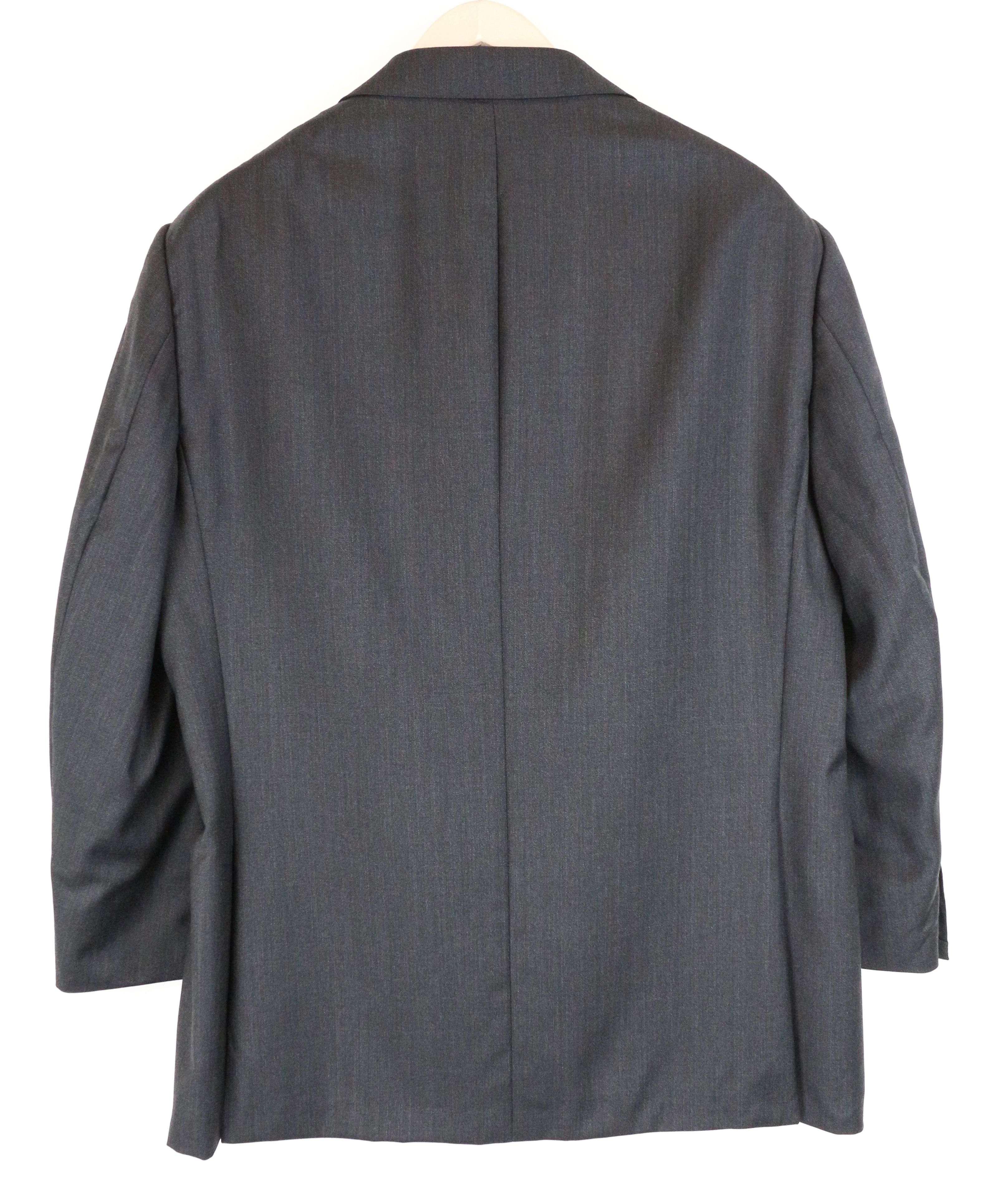 Suitsupply NAPOLI UK46S Grey Wool Zignone Lined Blazer 61278 Size 46S - 2 Thumbnail