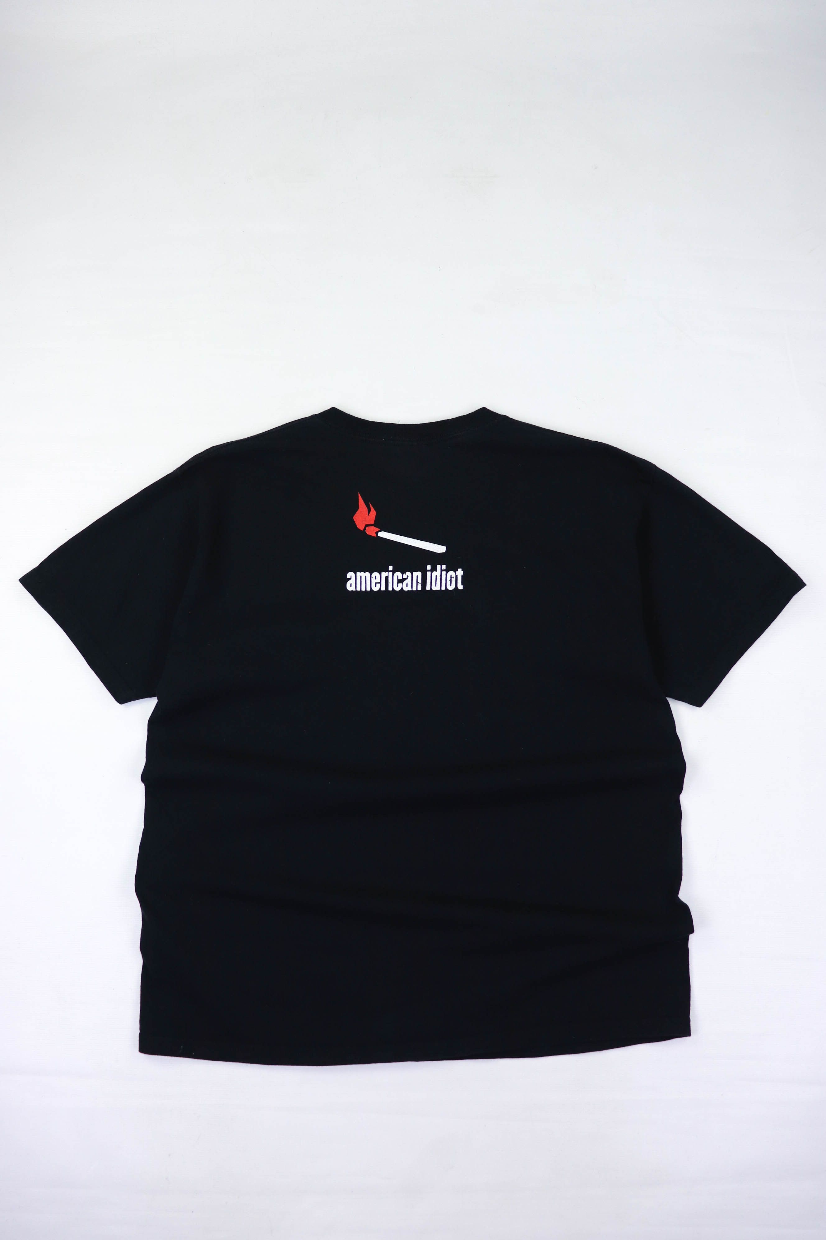 Band Tees 2000s Vintage Green Day American Idiot Band Tour T-shirt Size US L / EU 52-54 / 3 - 2 Thumbnail