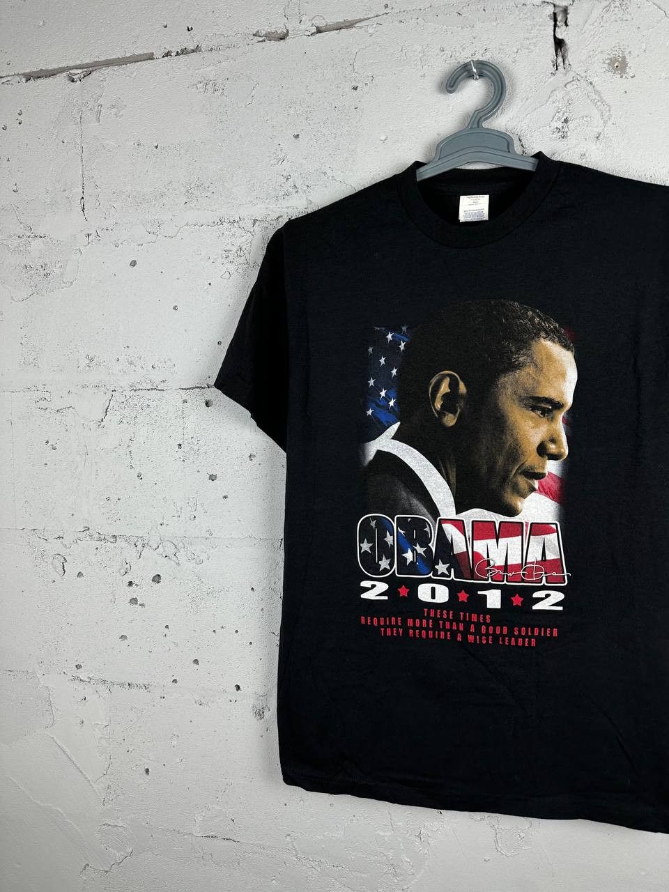Vintage Vintage 2012 President Obama Change Graphic T Shirt XXL Rare Size US L / EU 52-54 / 3 - 3 Thumbnail