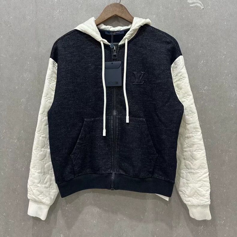 Louis Vuitton Louis Vuitton Patchwork presbyopic embossed hooded jacket Size US XS / EU 42 / 0 - 1 Thumbnail