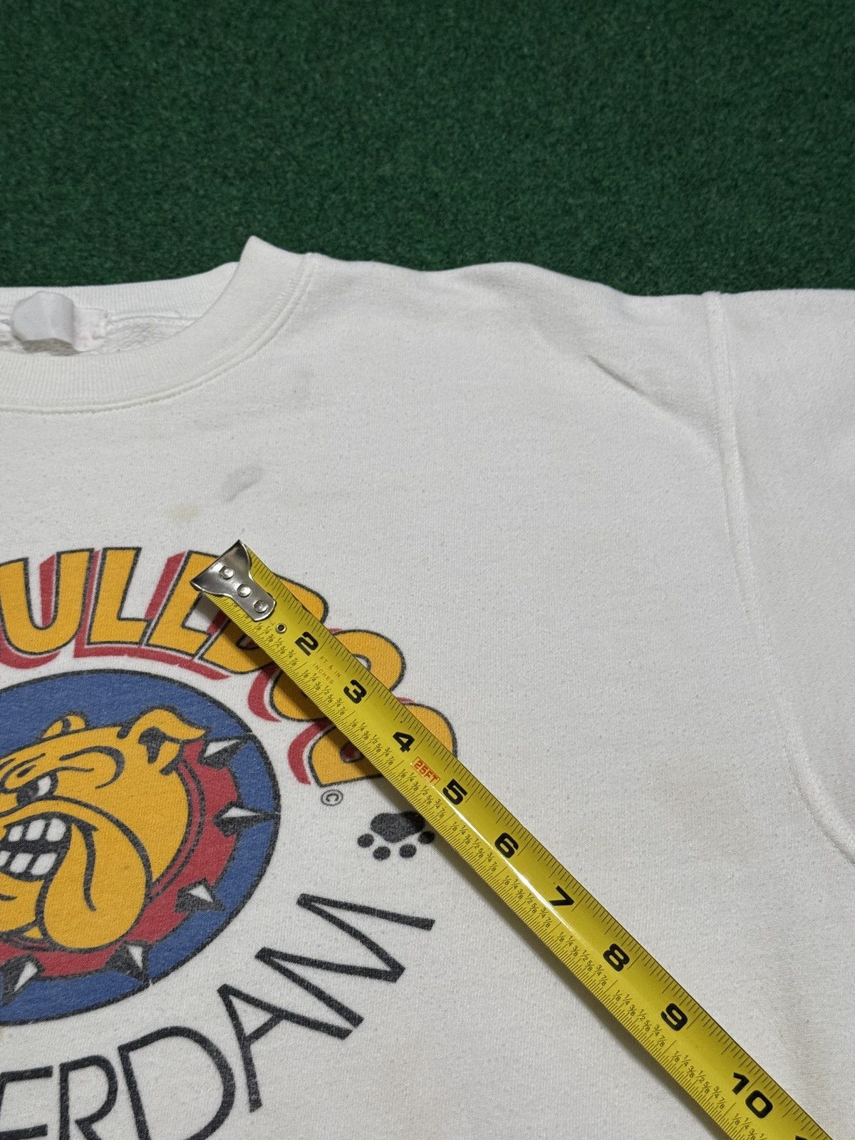 Vintage The Bulldog Amsterdam 70s 80s Red Light Cannabis Sweatshirt Size US S / EU 44-46 / 1 - 8 Thumbnail
