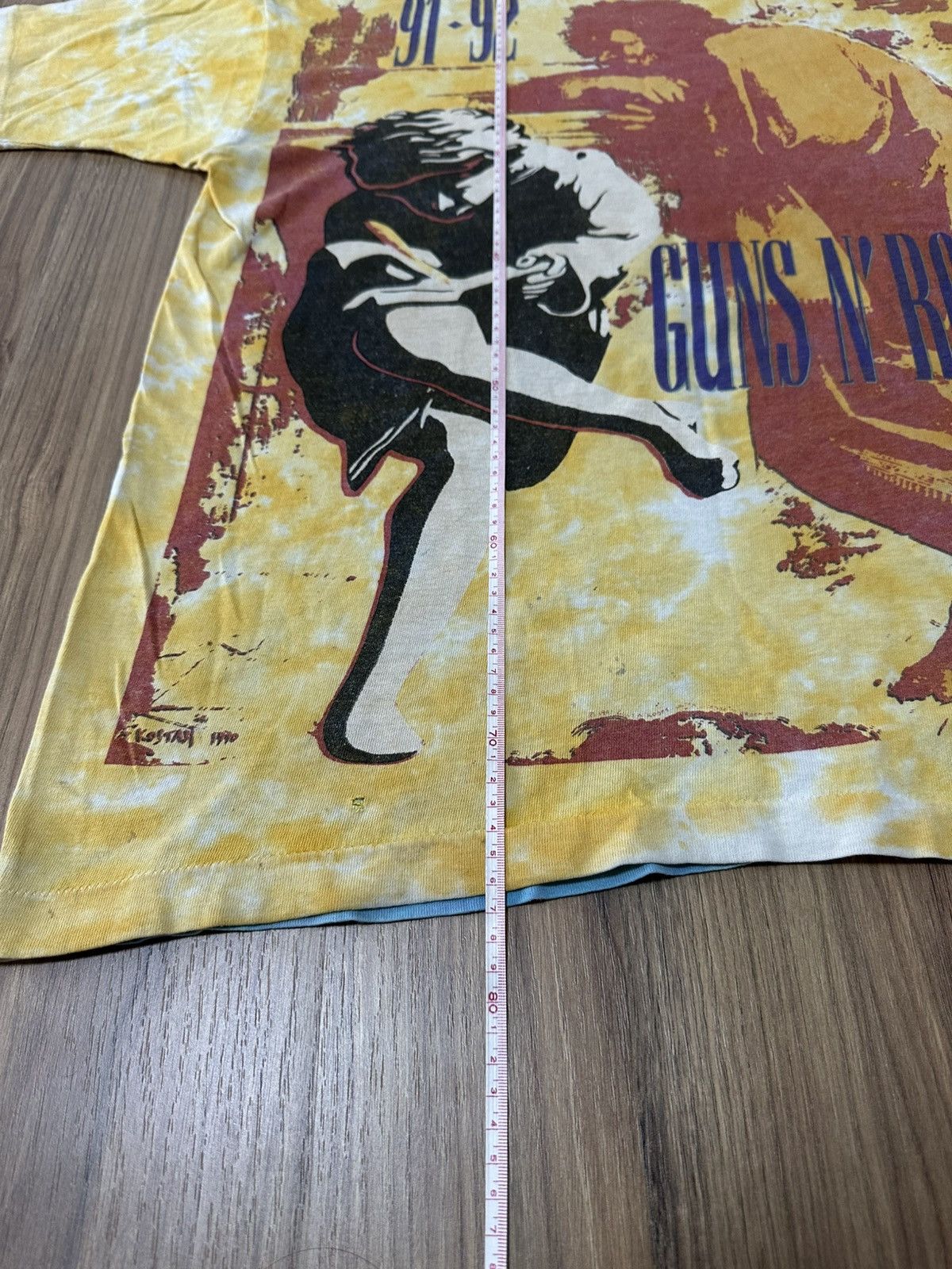 Guns N' Roses × Liquid Blue × Vintage RARE Guns N Roses Liquid Blue T-Shirt 1991 90’s Size US XL / EU 56 / 4 - 5 Thumbnail