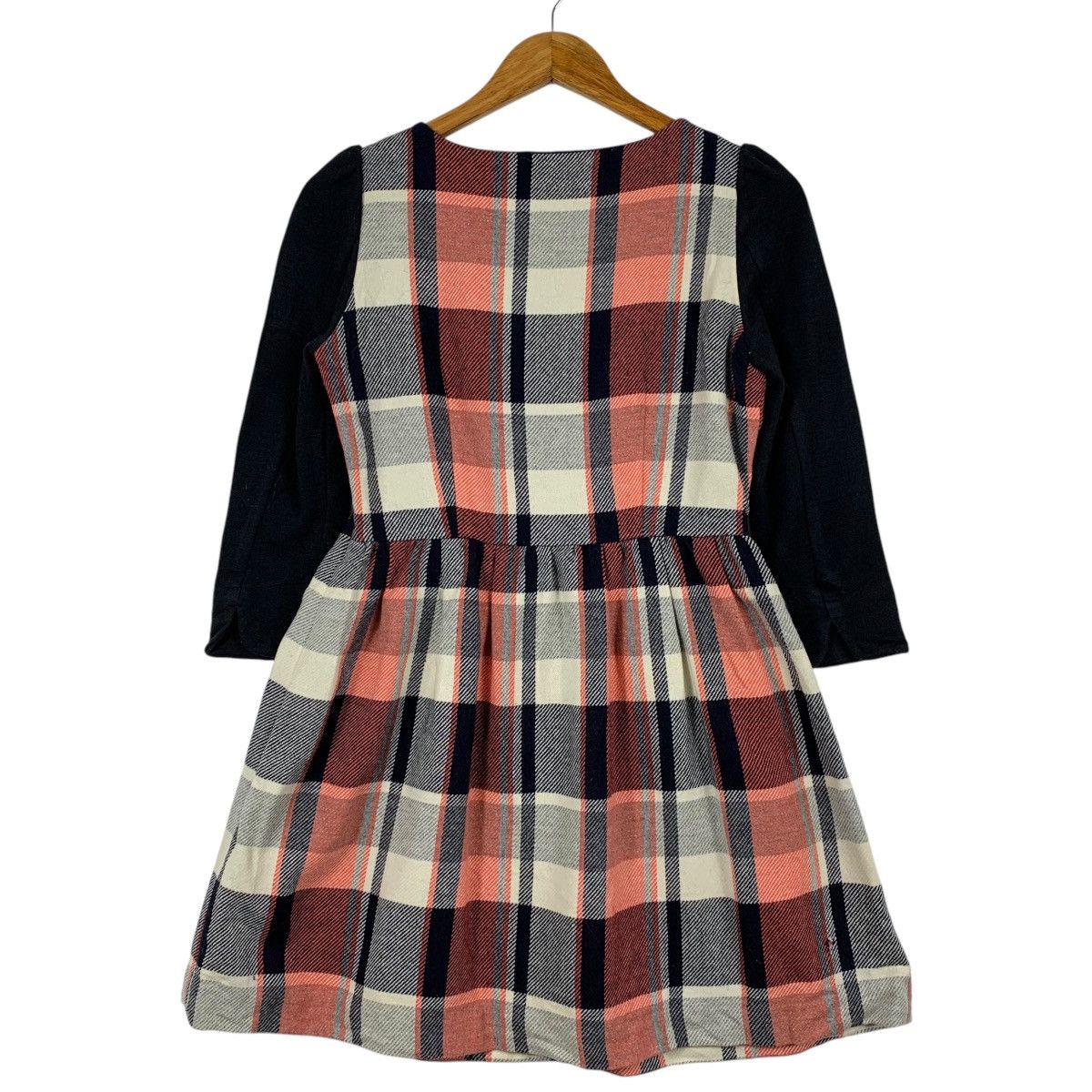 Burberry BURBERRY England Blue Label Designer Check Dress Long Sleeve Size S / US 4 / IT 40 - 2 Thumbnail