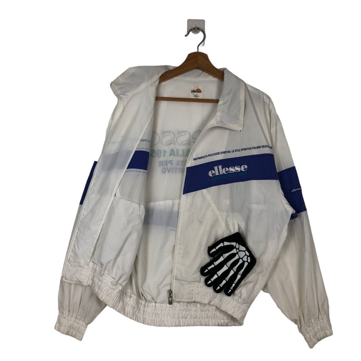Japanese Brand 🔥90’s VINTAGE BOMBER JACKET ELLESSE BIG LOGO STREETWEAR Size US L / EU 52-54 / 3 - 8 Thumbnail