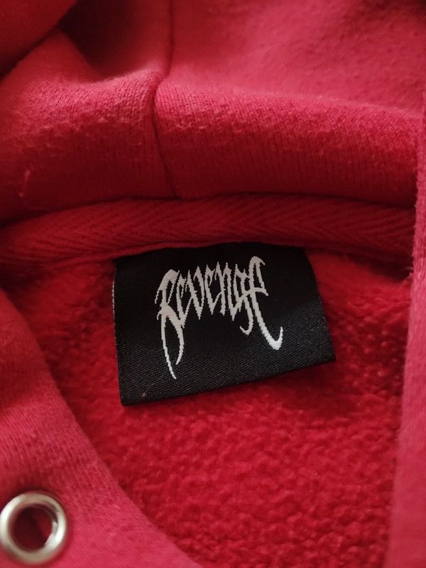 Revenge Red Revenge Bones Hoodie size L Size US L / EU 52-54 / 3 - 4 Thumbnail
