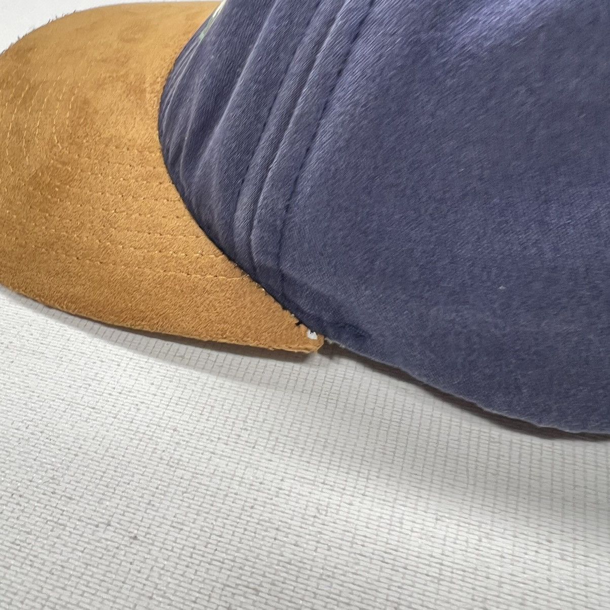 Vintage VTG NJ Turnpike Hat Cap Blue New Jersey Logo Retro Suede Size ONE SIZE - 6 Thumbnail