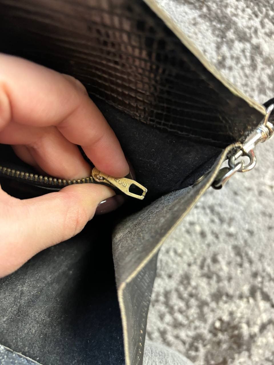 If Six Was Nine × Vintage Vintage Y2K Falabella Python Print Tote Bag McCartney Style Size ONE SIZE - 4 Thumbnail