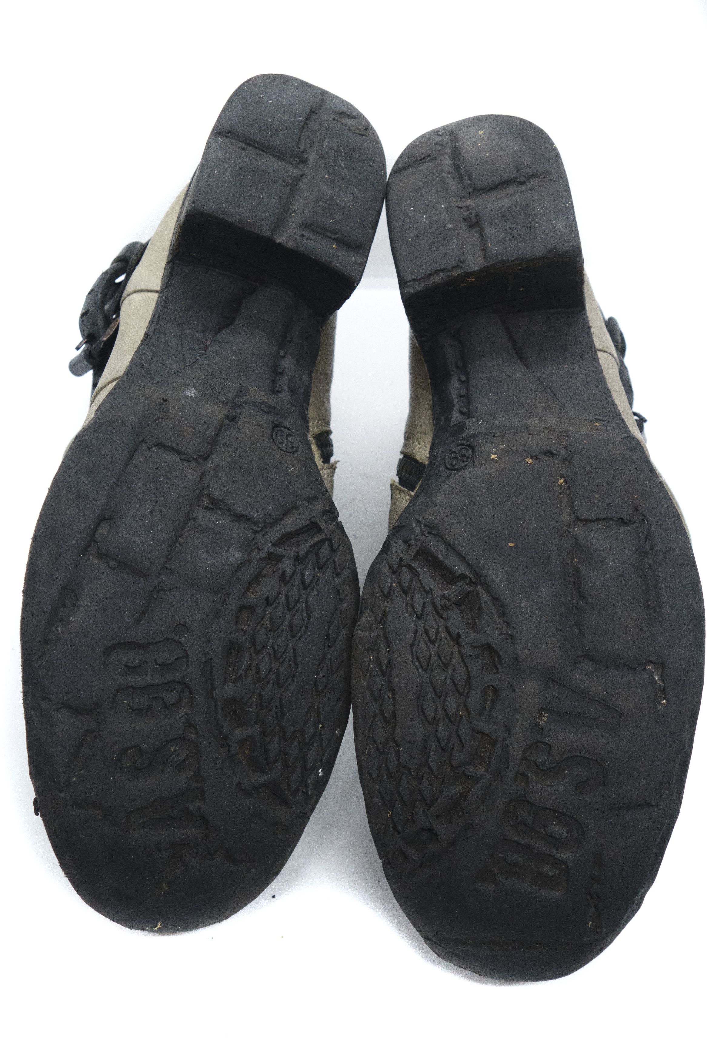A.S.98 AS98 Belted Leather Boots Size US 9 / IT 39 - 6 Thumbnail