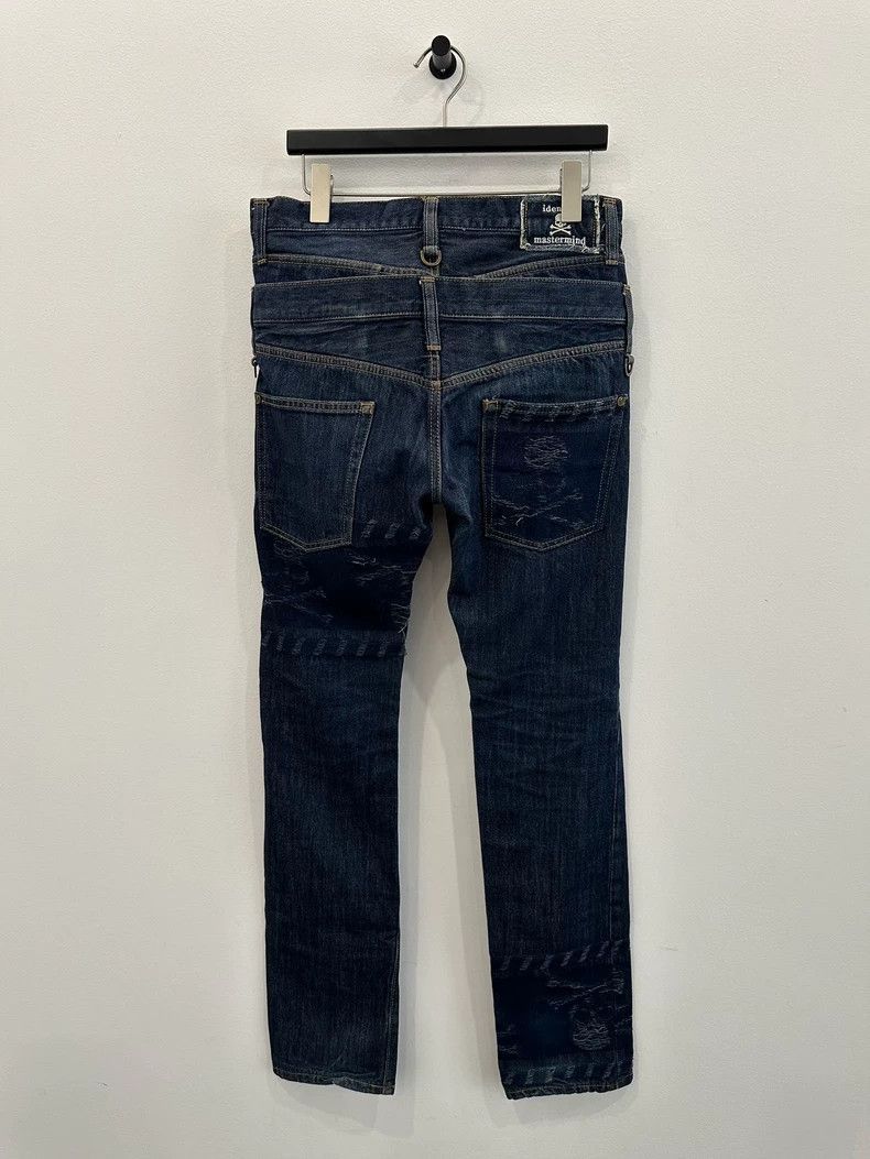 Mastermind Japan Blue Double Waist Denim Pants-2505 Size US 30 / EU 46 - 2 Thumbnail