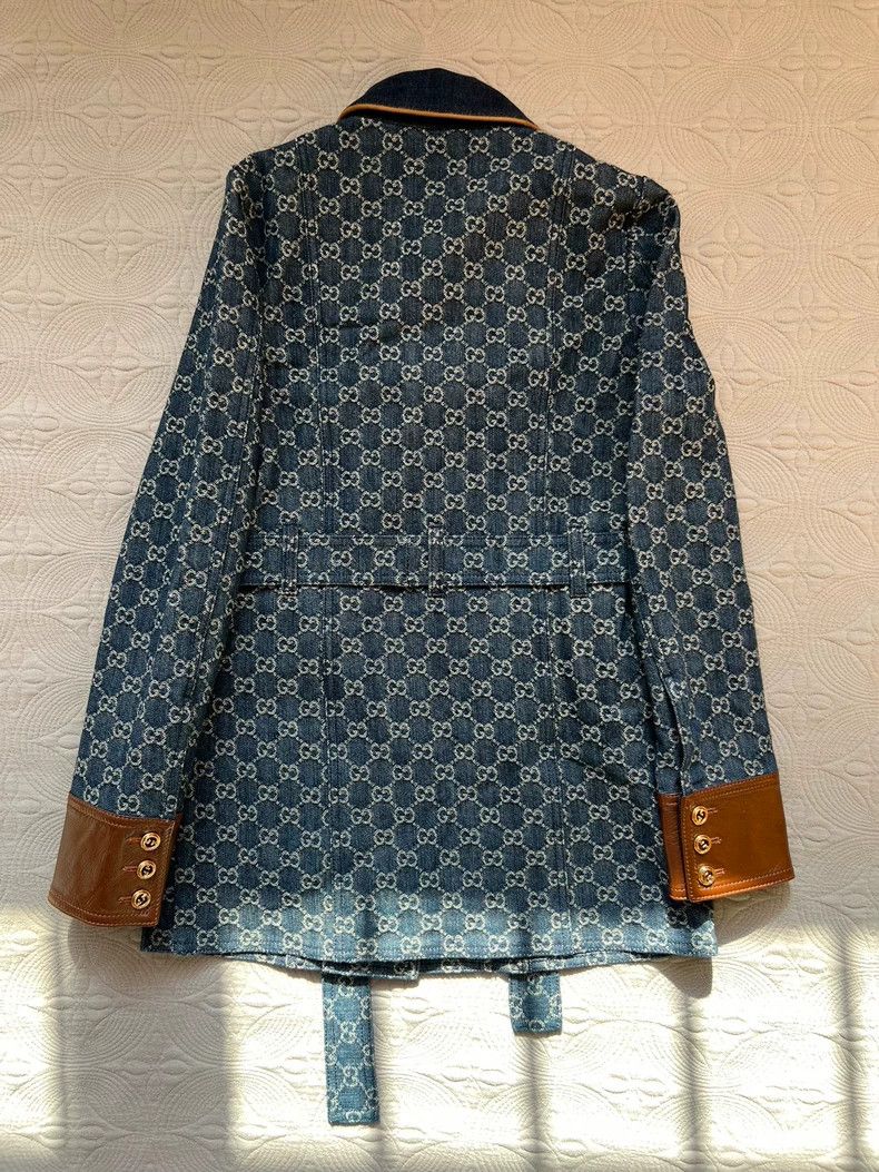 Gucci Gucci Full-print denim jacket size 36 2502-Nextarrow Size US XS / EU 42 / 0 - 3 Thumbnail