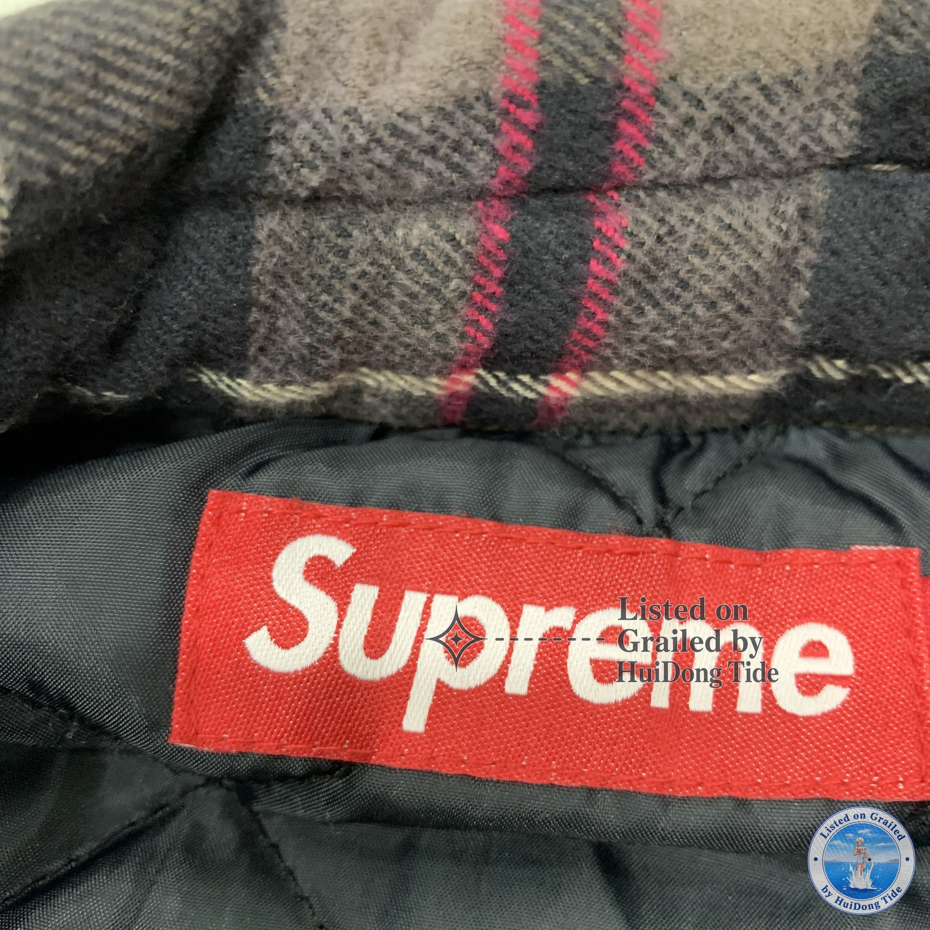 Supreme Supreme Quilted Plaid Shirt Size M. Size US M / EU 48-50 / 2 - 3 Thumbnail
