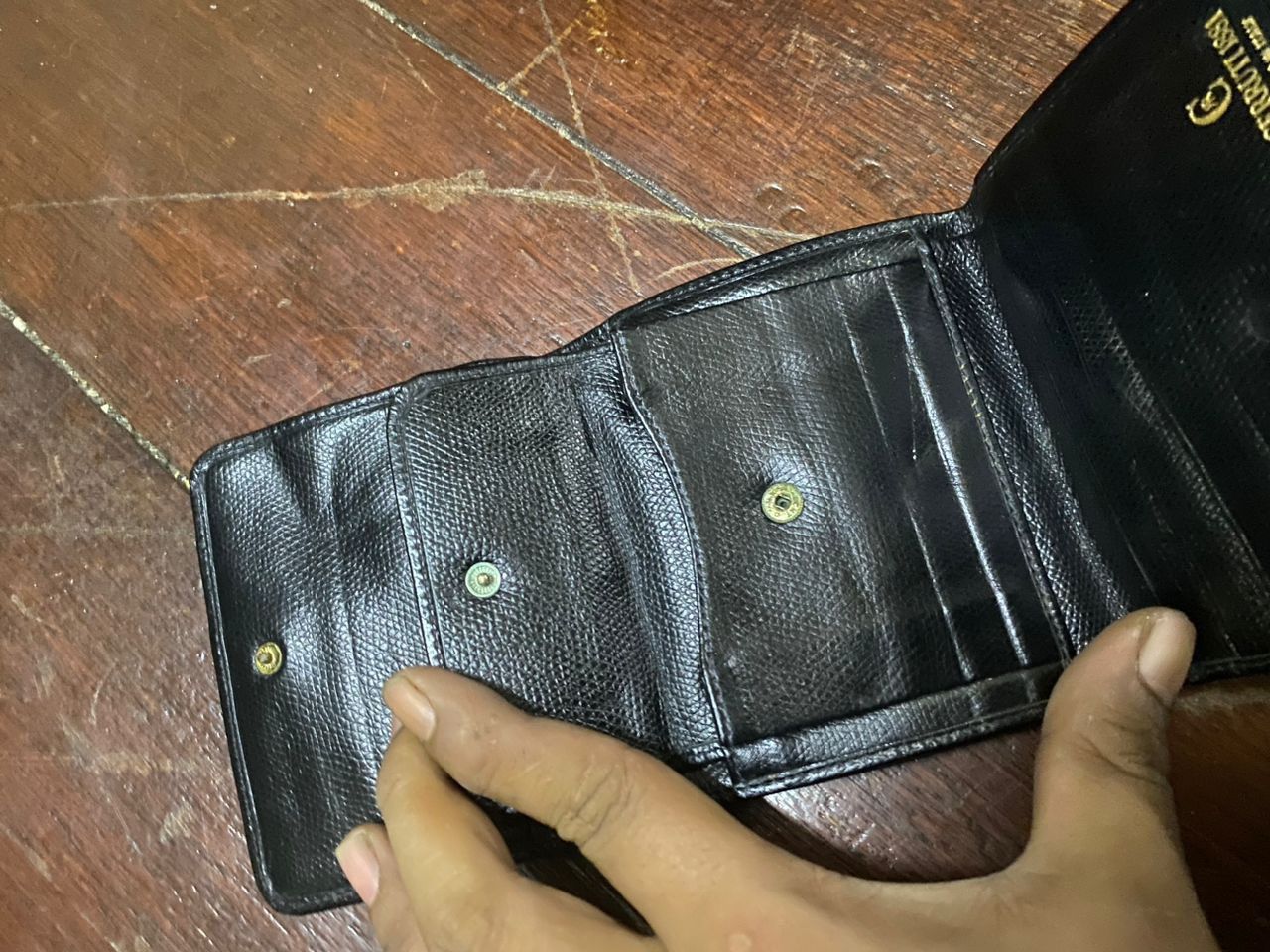 Cerruti 1881 × Designer Cerruti 1881 leather black wallet Size ONE SIZE - 7 Thumbnail