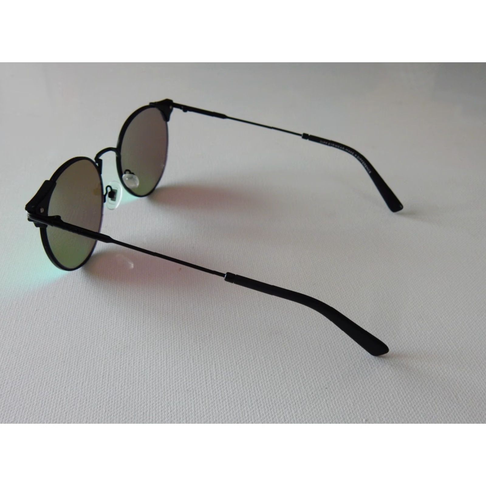 Vintage DIFF Eyewear Women's Sunglasses Black Shine DE01-0416 Size ONE SIZE - 3 Thumbnail