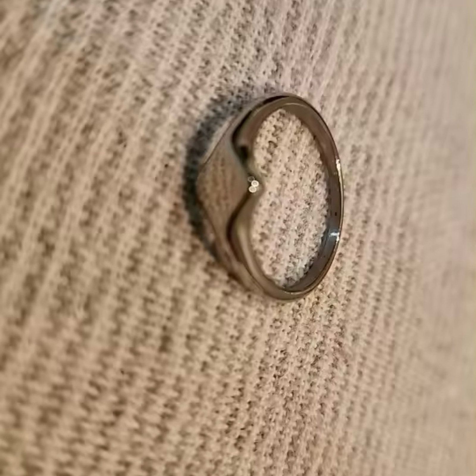 Other Signet Pinky Mens Ring Stainless Steel Ring for Men size 8 Size ONE SIZE - 4 Thumbnail