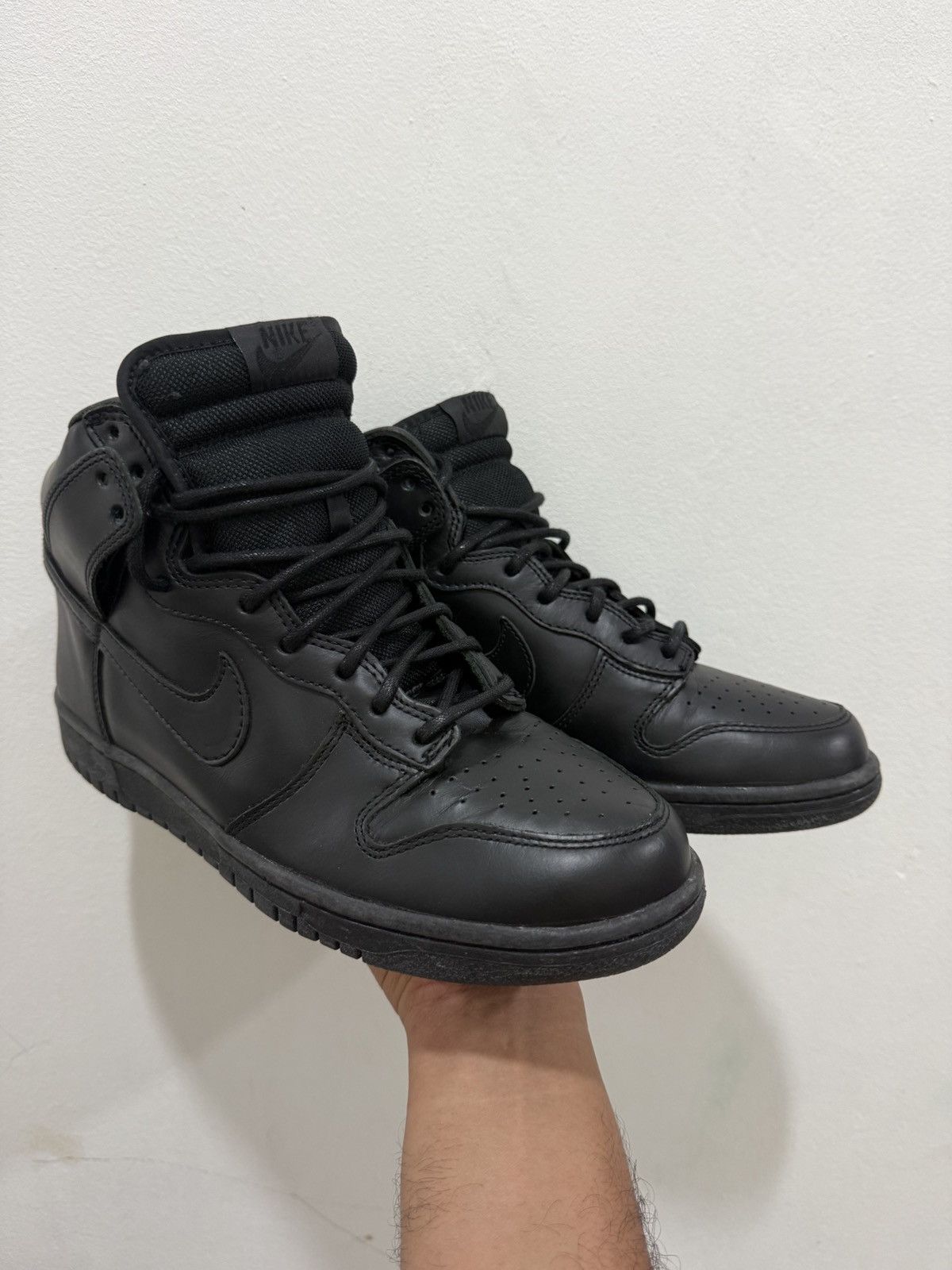 Nike 2003 Dunk High Black Noir Size US 10 / EU 43 - 1 Thumbnail