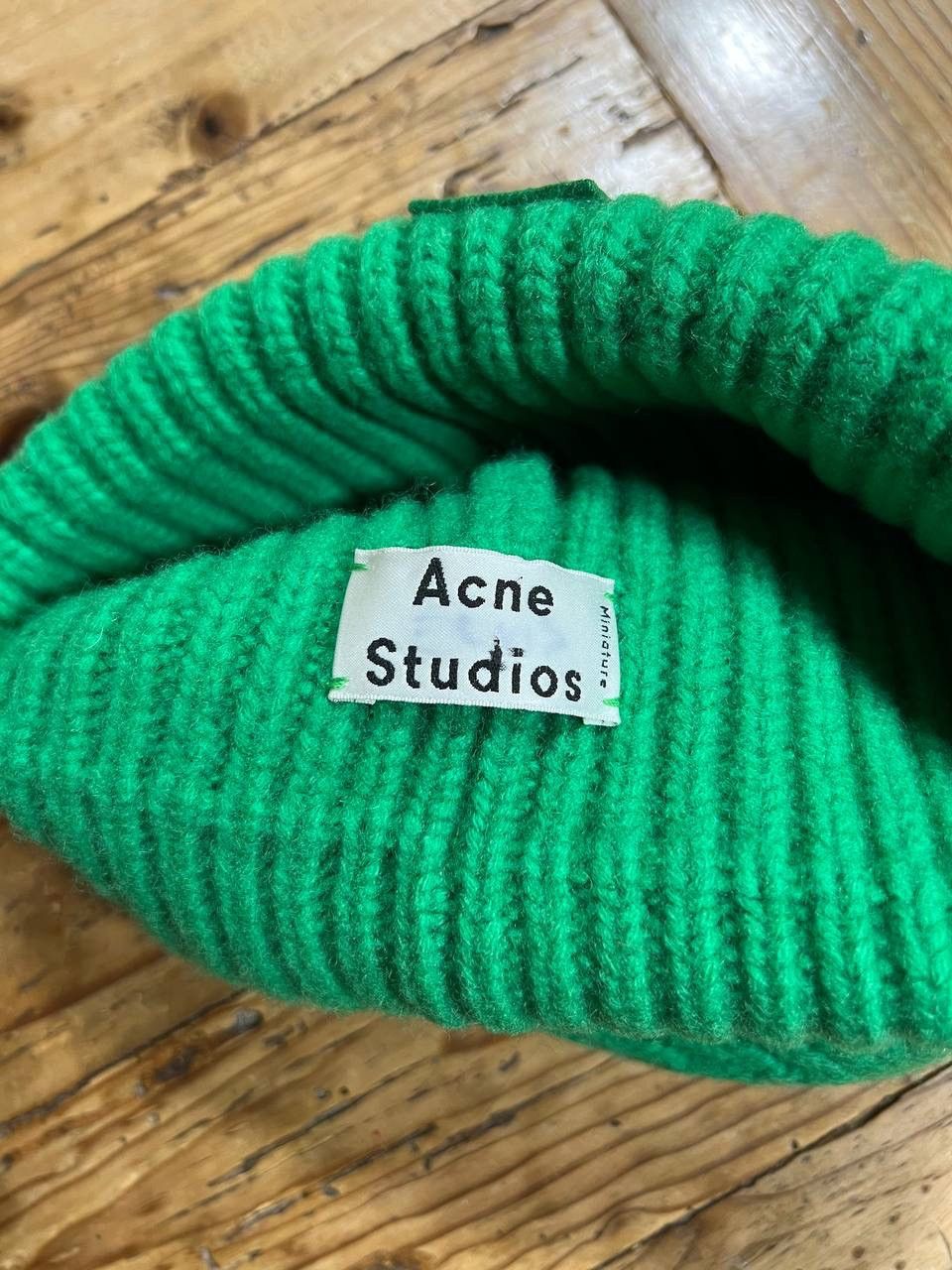 Acne Studios Acne Studios Mini Pansy W wool hat Size ONE SIZE - 4 Thumbnail