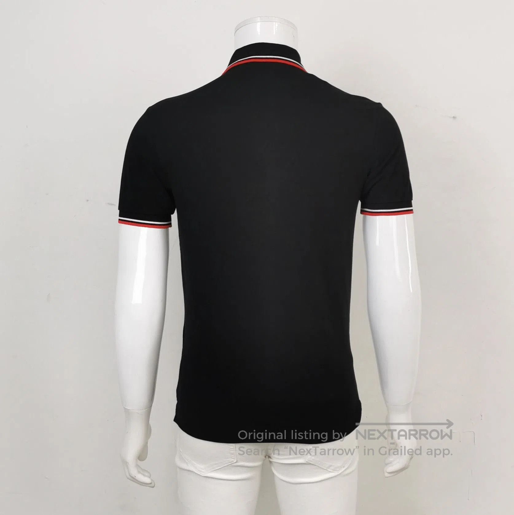 Prada Prada Color Block Logo Black Polo Shirt . Size S / US 4 / IT 40 - 2 Thumbnail